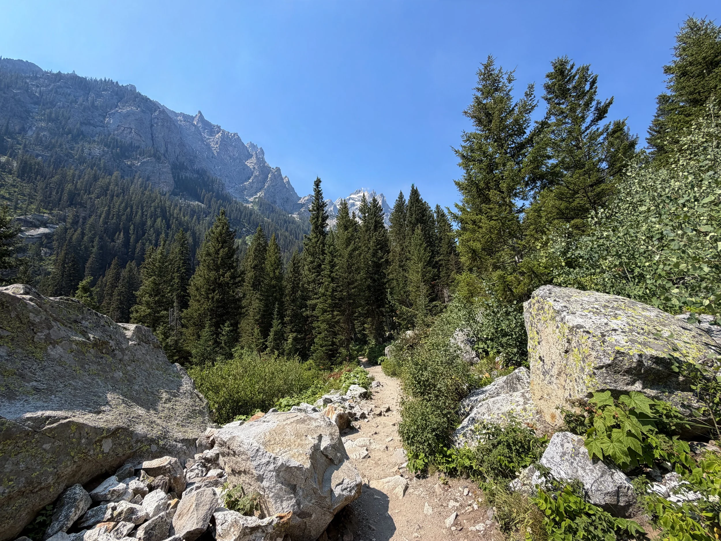 Cascade Canyon Trail via Inspiration Point Grand Teton National Park Wyoming