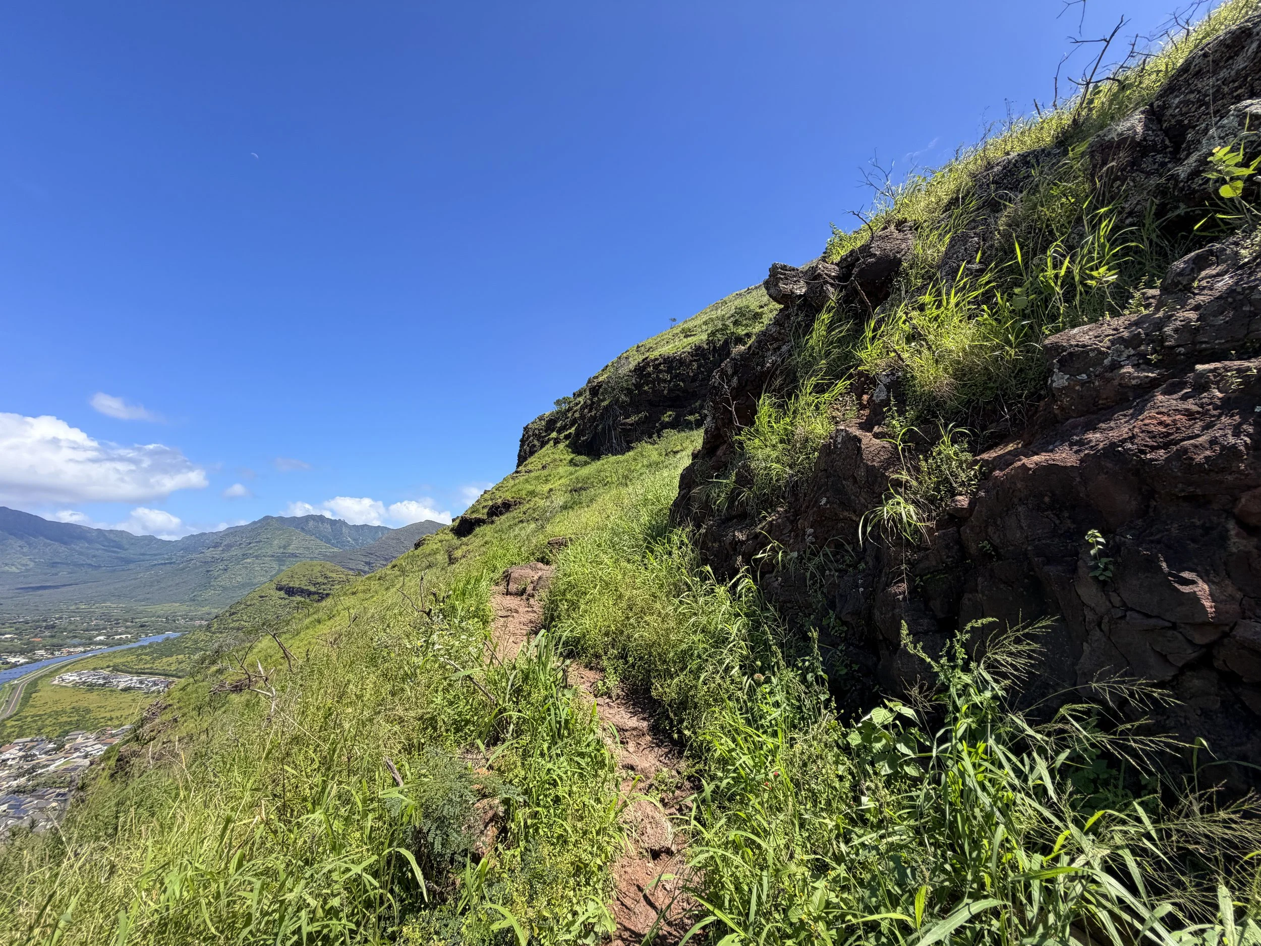 Puu O Hulu Trail to Pink Pillbox Oahu Hawaii