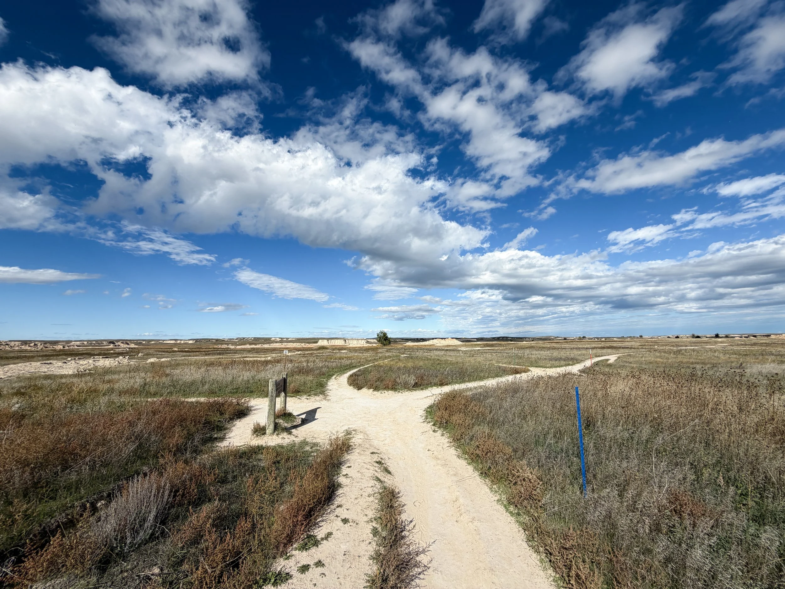 Saddle Pass Trail to Castle Trail Badlands National Park South Dakota