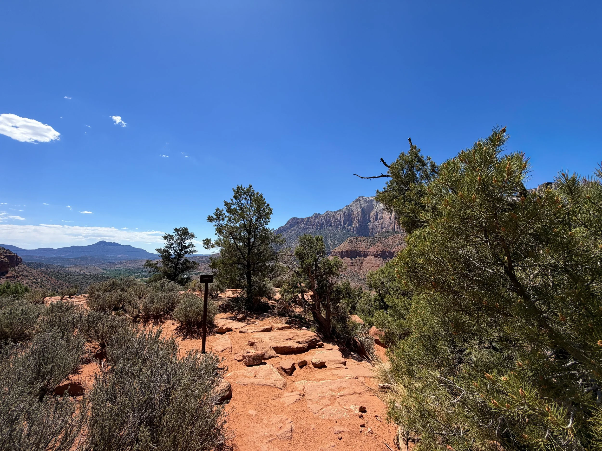 Watchman Loop Trail Zion National Park Utah
