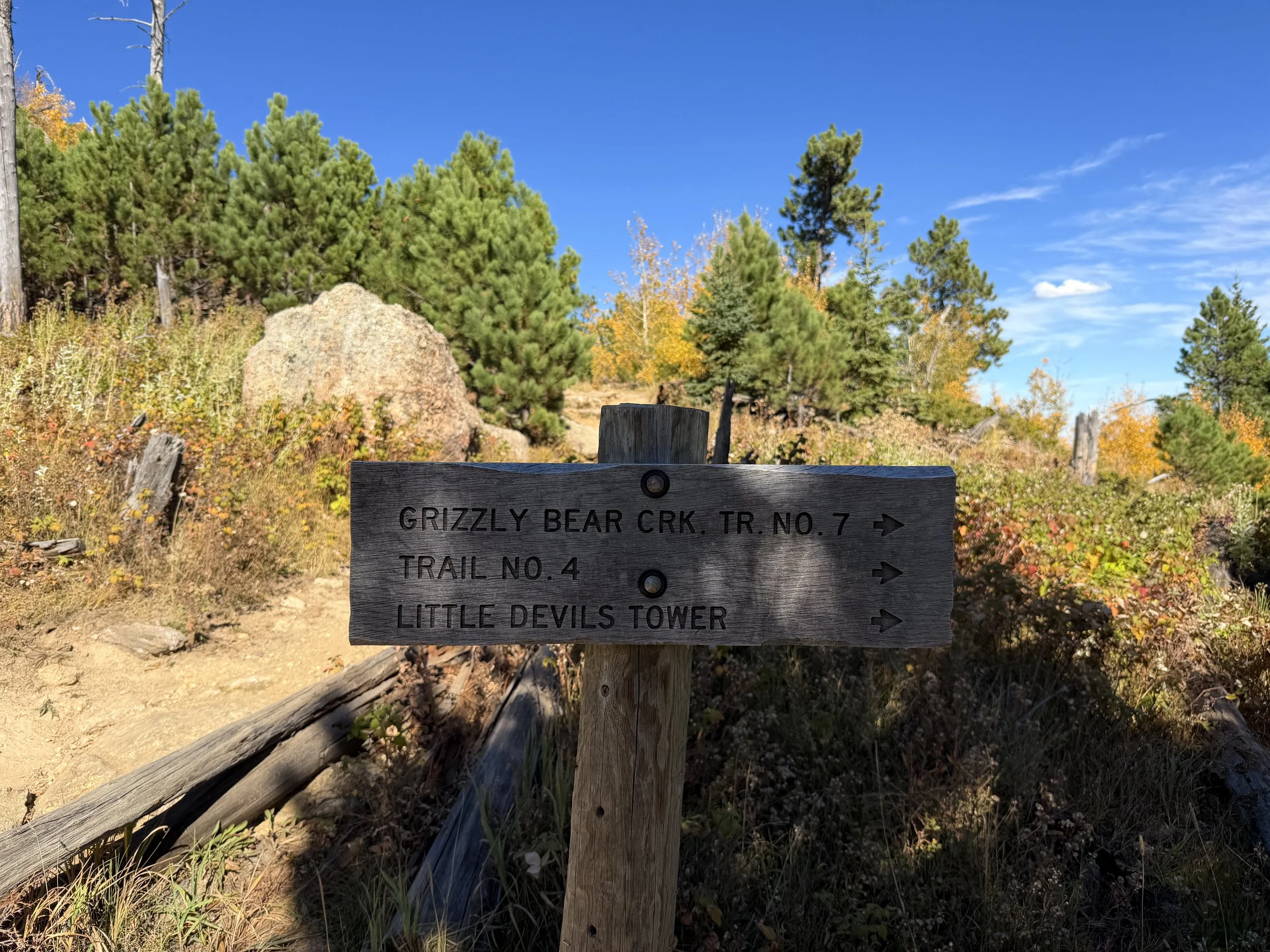 Black Elk Peak Trail to Harney Peak Lookout Black Hills South Dakota