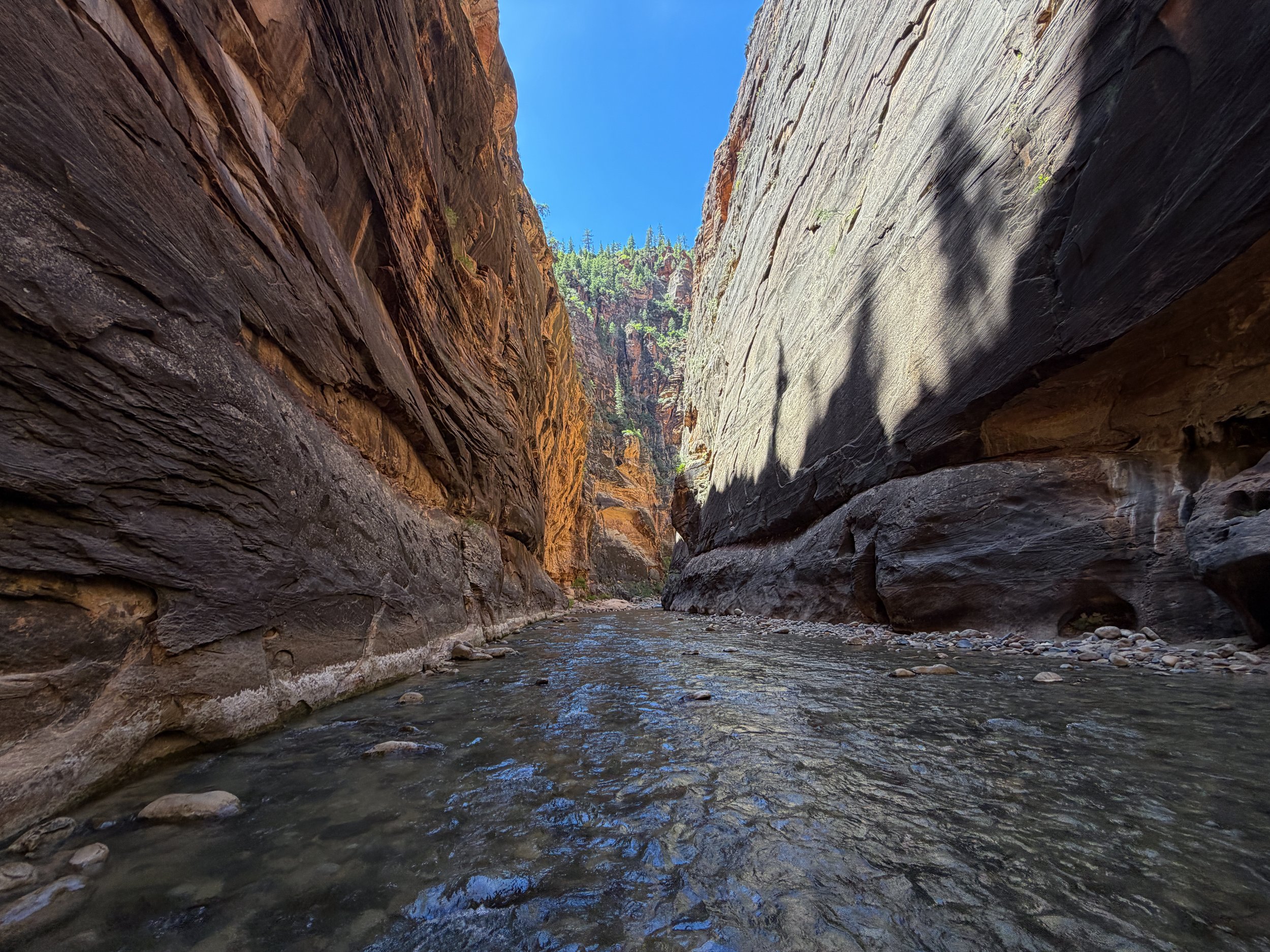 Narrows Hike Zion National Park Utah