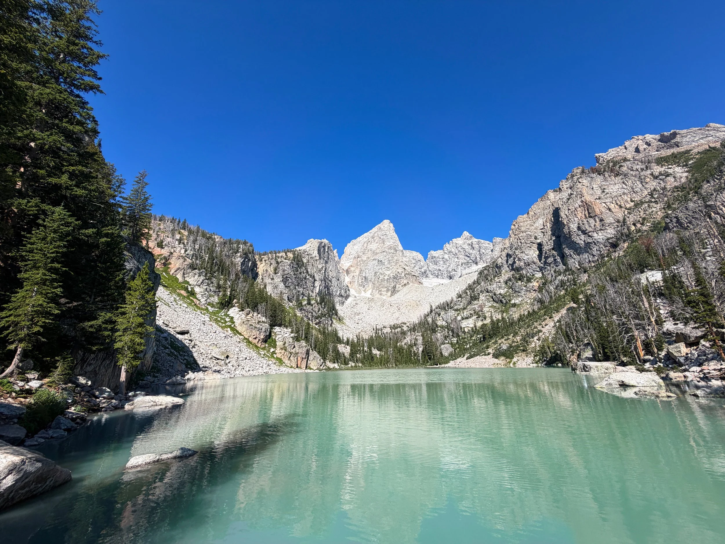 Delta Lake Grand Teton National Park Wyoming