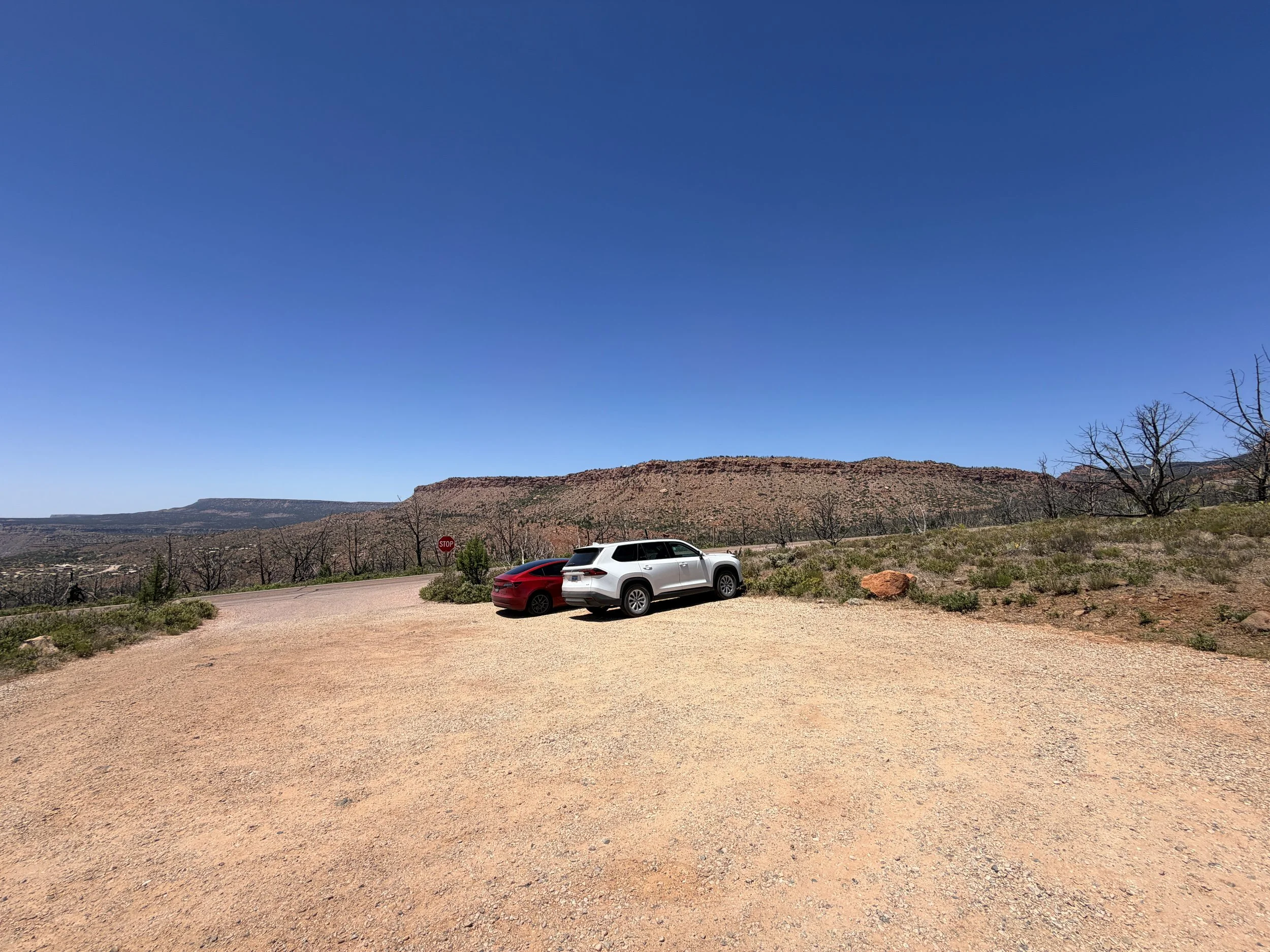 Grapevine Trailhead Parking Zion National Park Utah