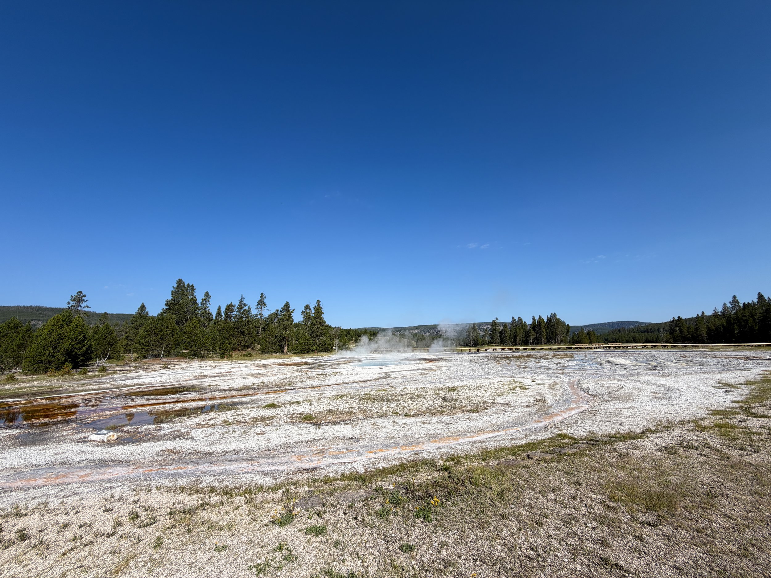 Daisy Geyser Yellowstone National Park Wyoming