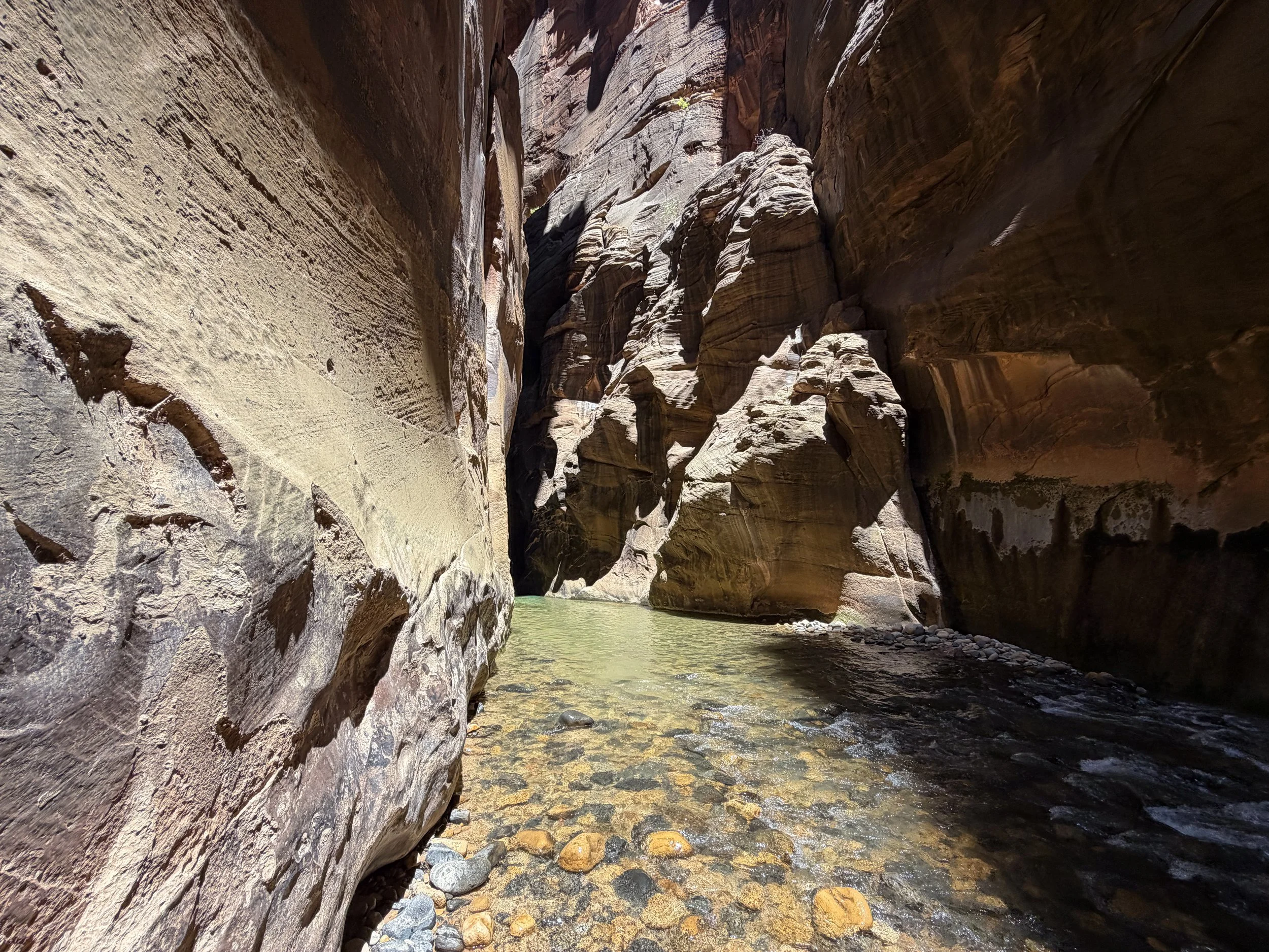 Wall Street Narrows Hike Zion National Park Utah
