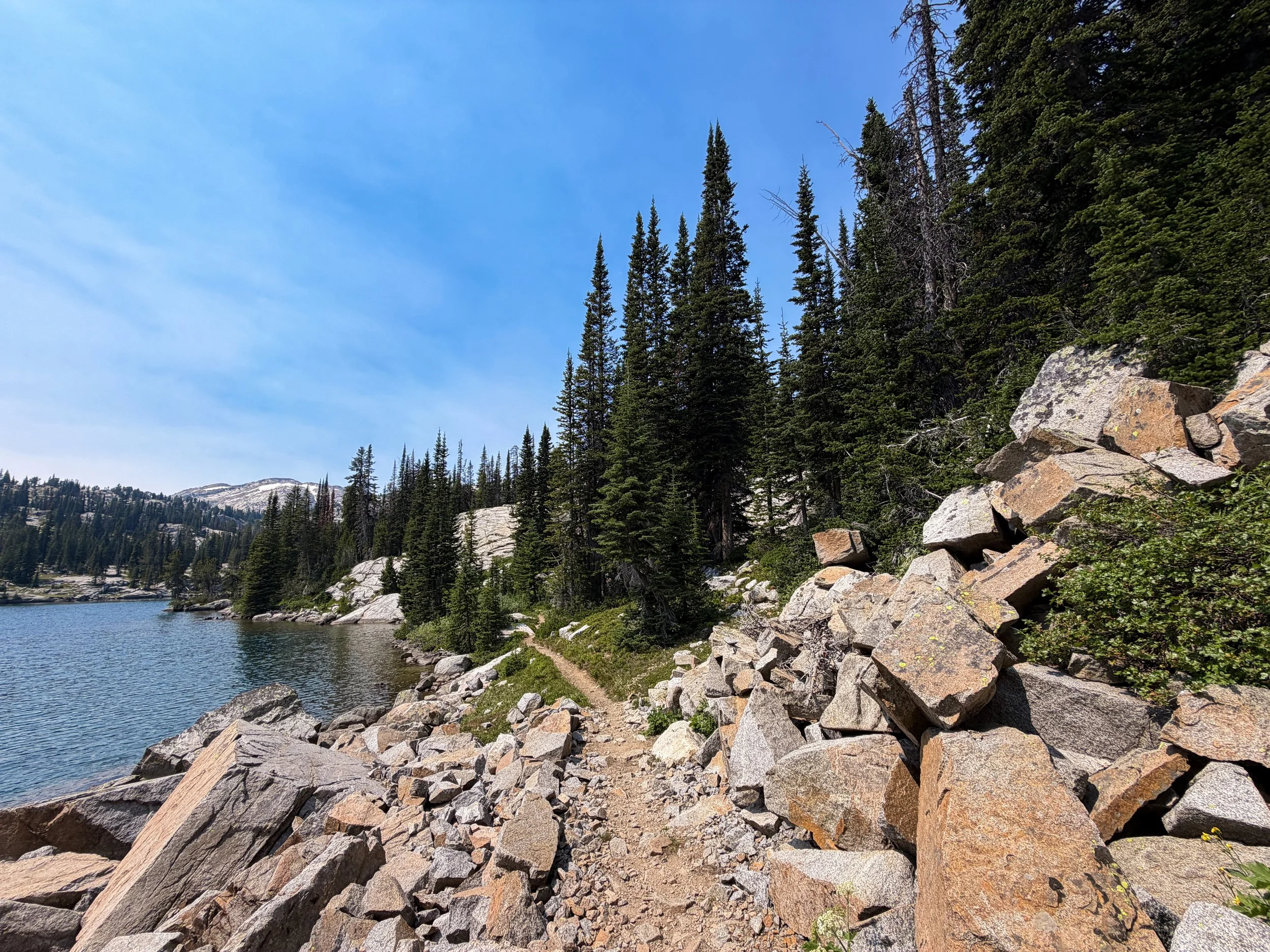 Dewey Lake The Beaten Path Trail Beartooth Mountains Montana