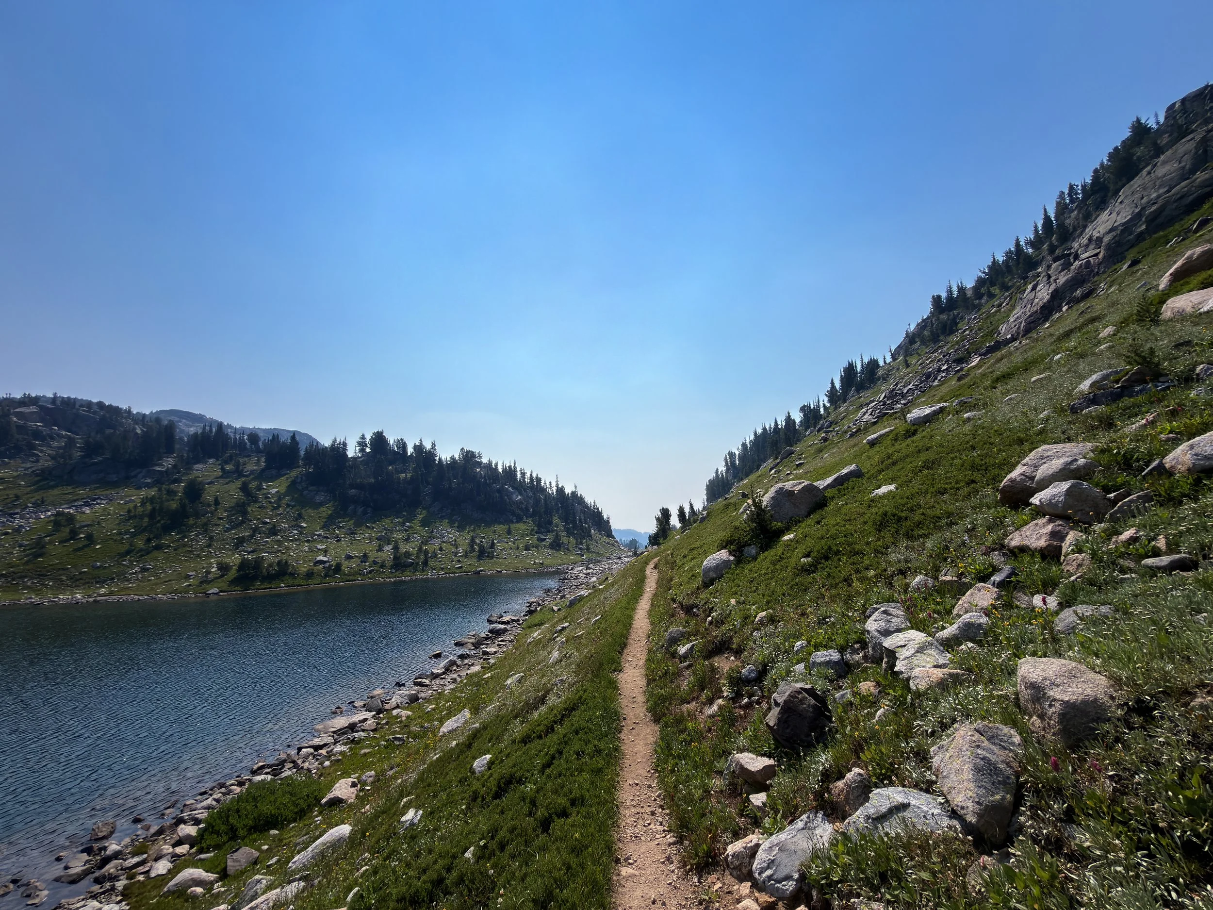 Skull Lake Russel Creek Trail The Beaten Path Beartooth Mountains Montana