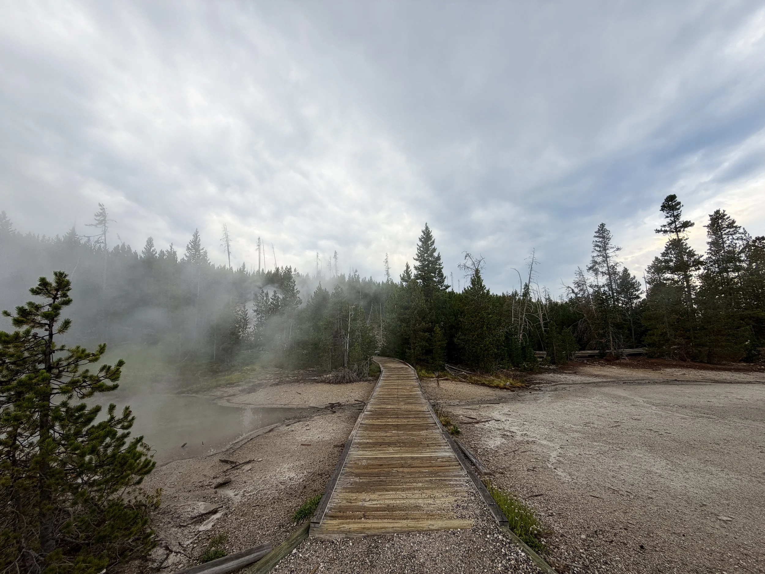 Norris Geyser Basin Loop Trail Yellowstone National Park Wyoming
