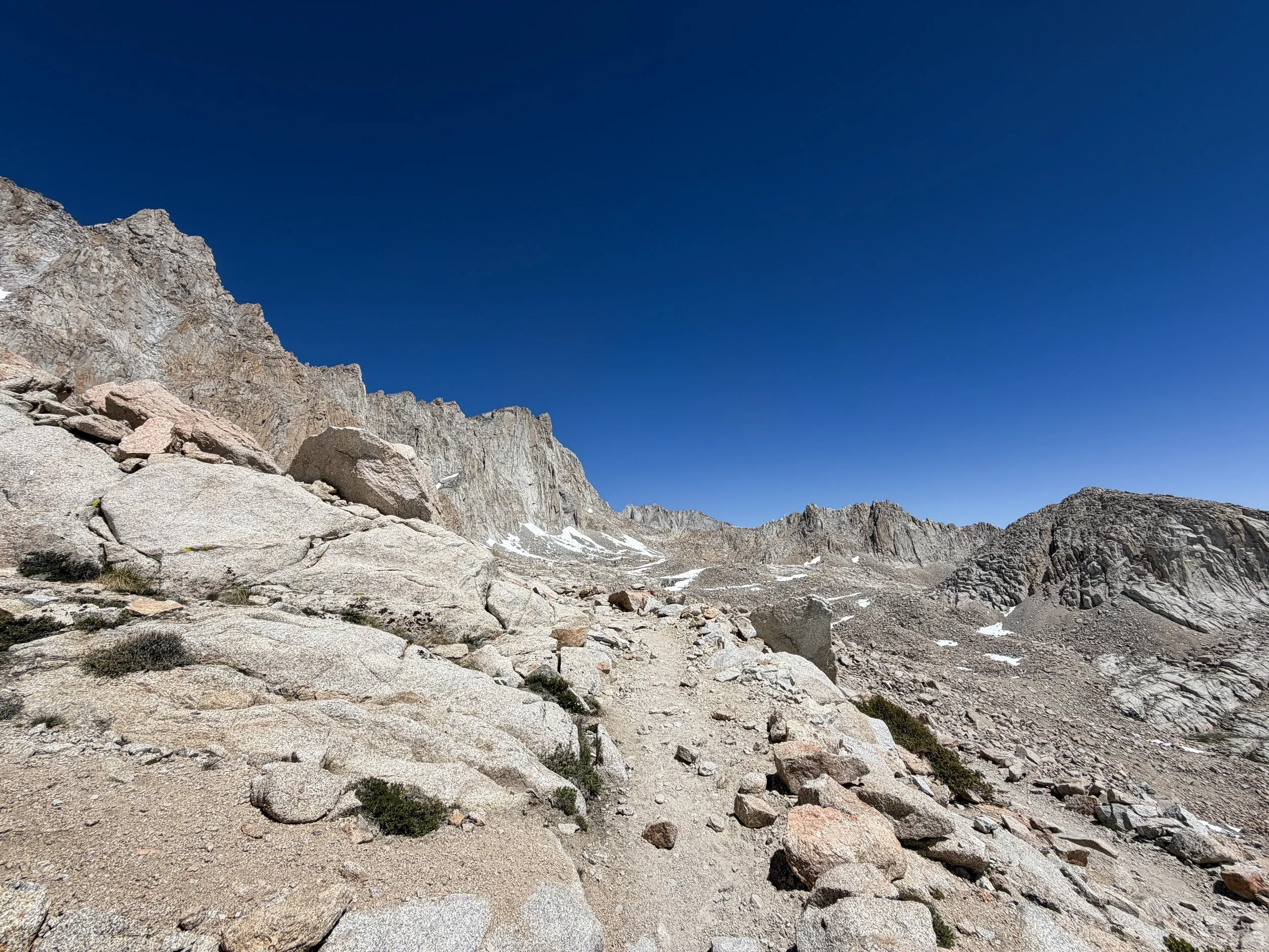 Mount Whitney Trail Switchbacks Lone Pine California