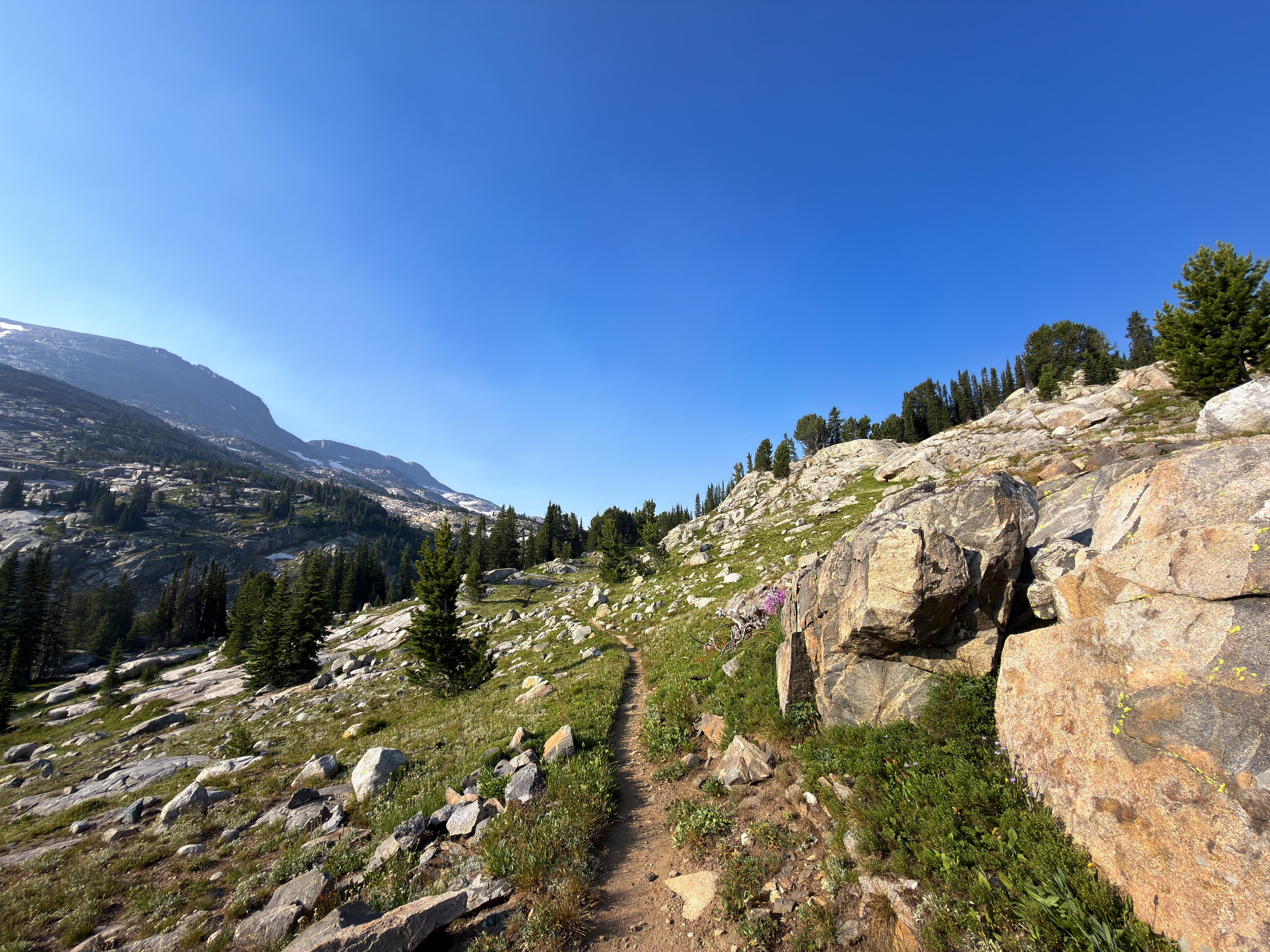 Beaten Path Hike Beartooth Mountains Montana