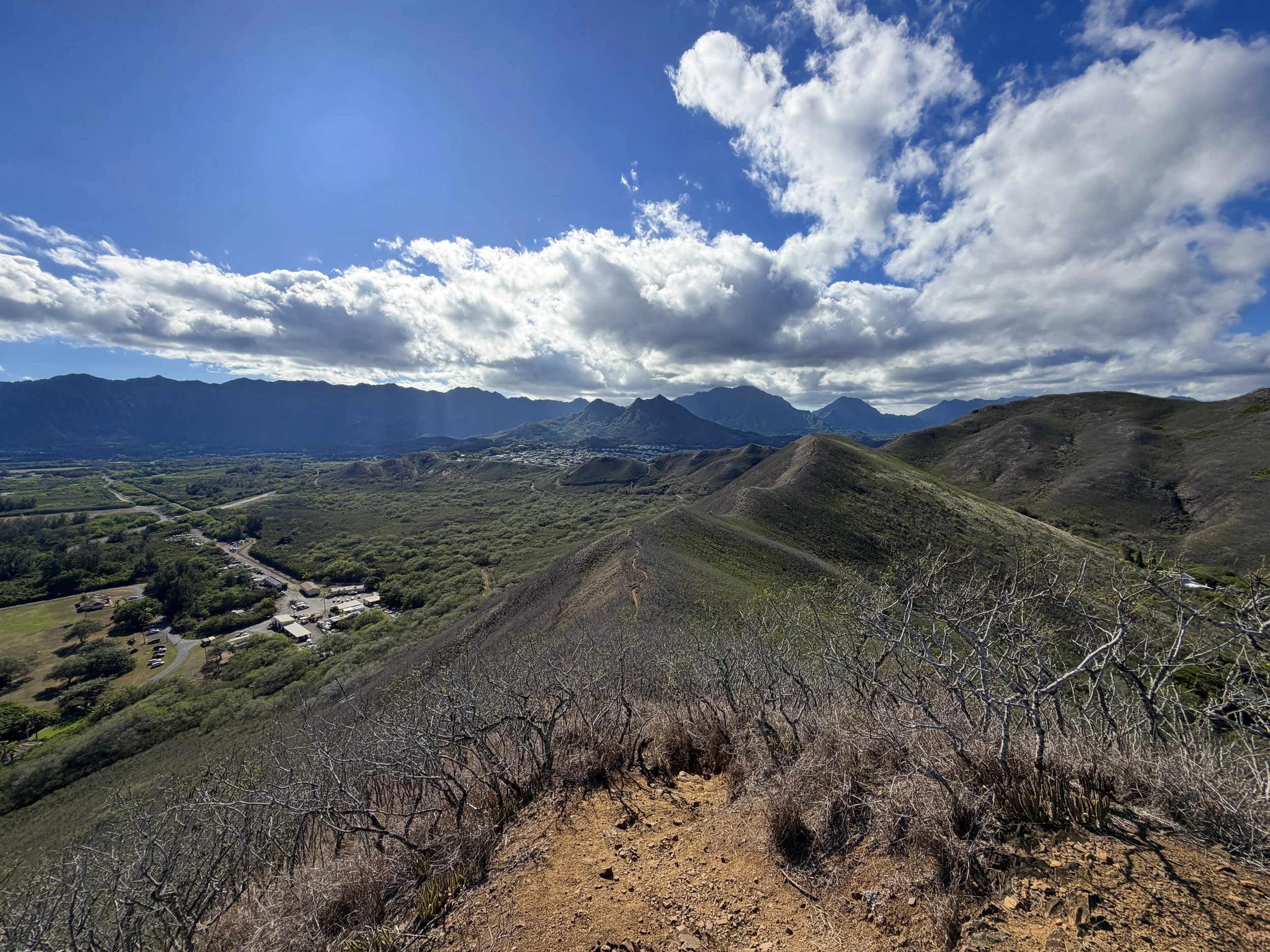 Back Kaiwa Ridge Trail Oahu Hawaii