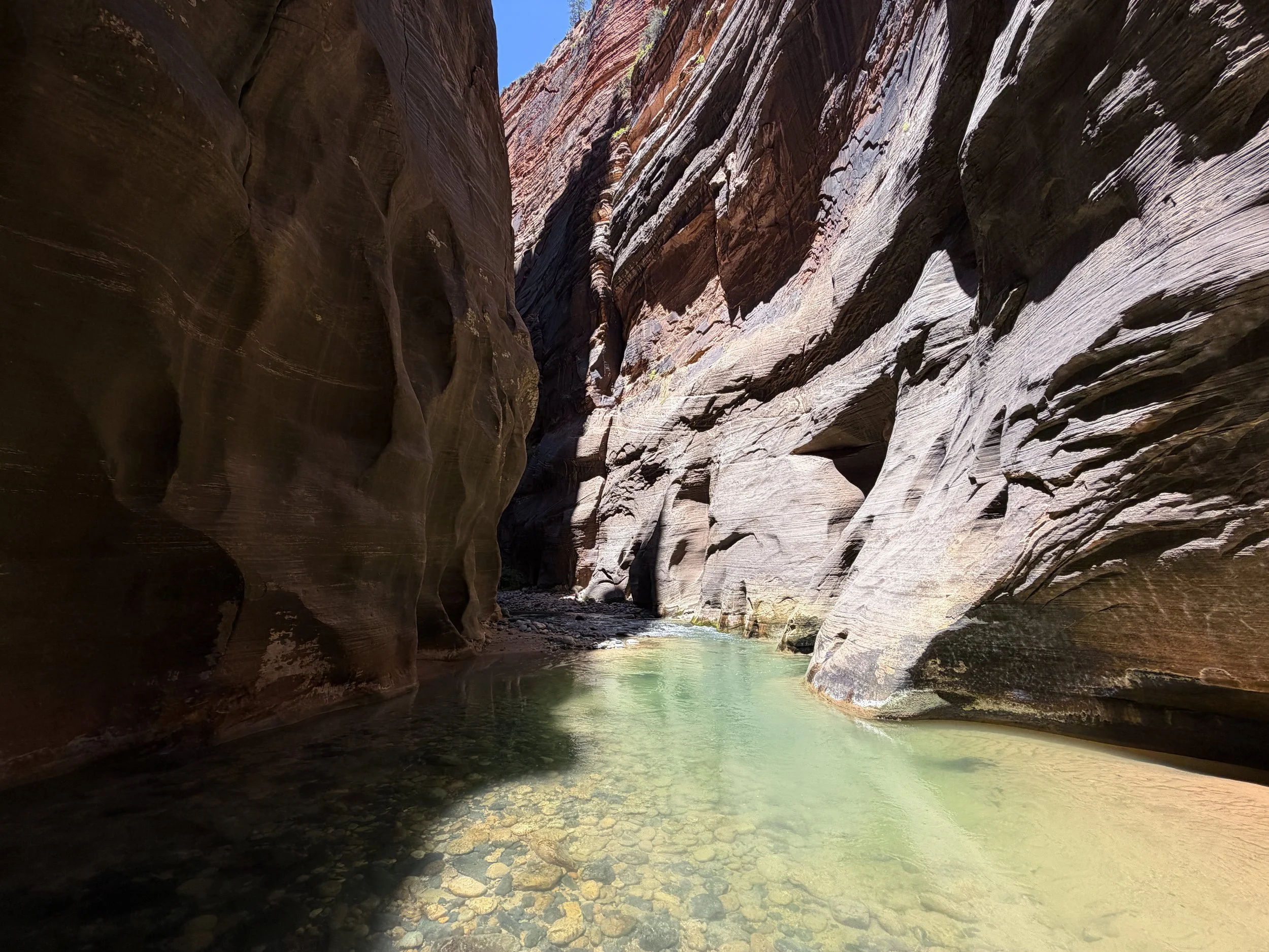 Wall Street Narrows Zion National Park Utah