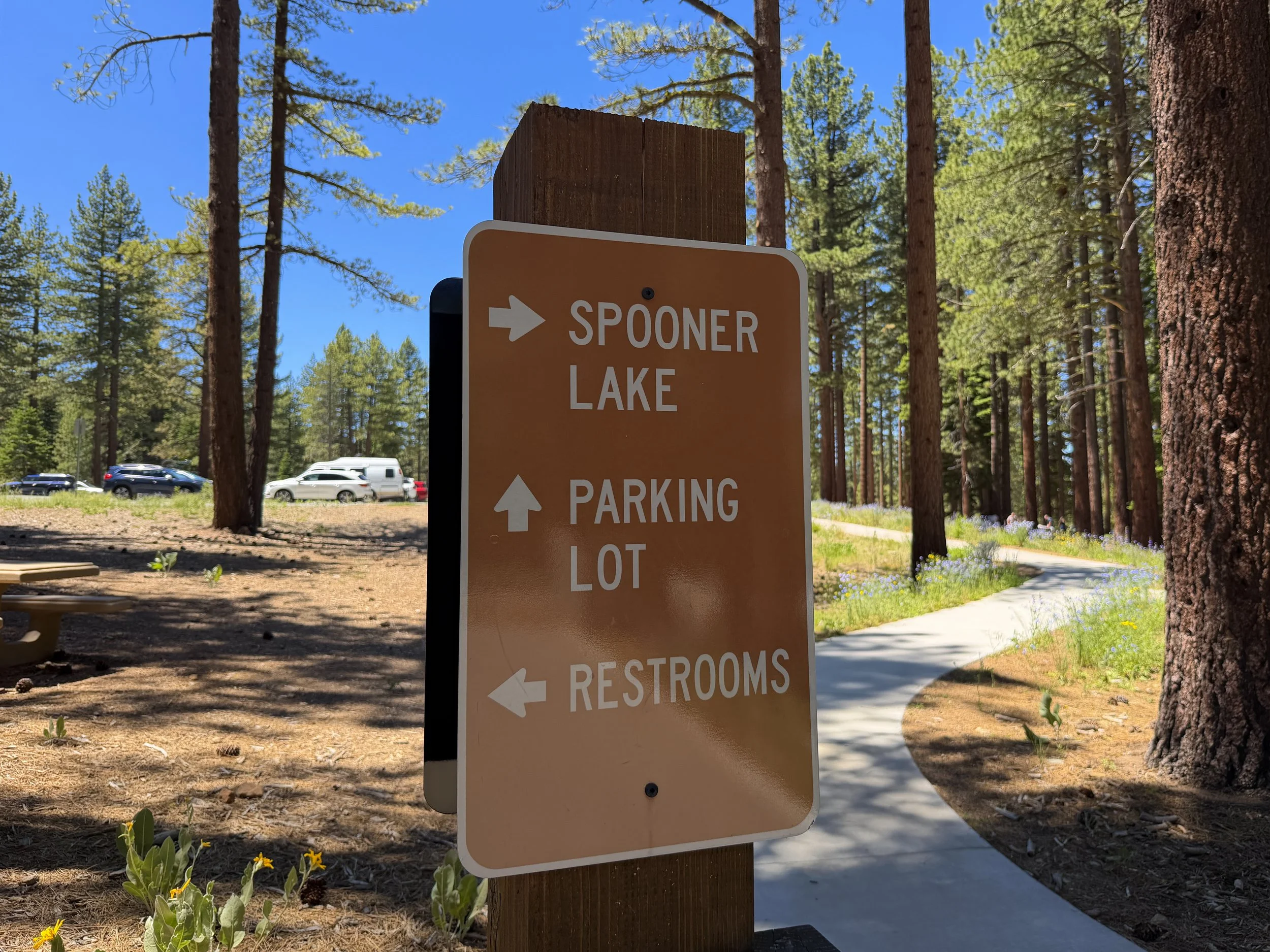 Spooner Lake Loop Trail Lake Tahoe Nevada