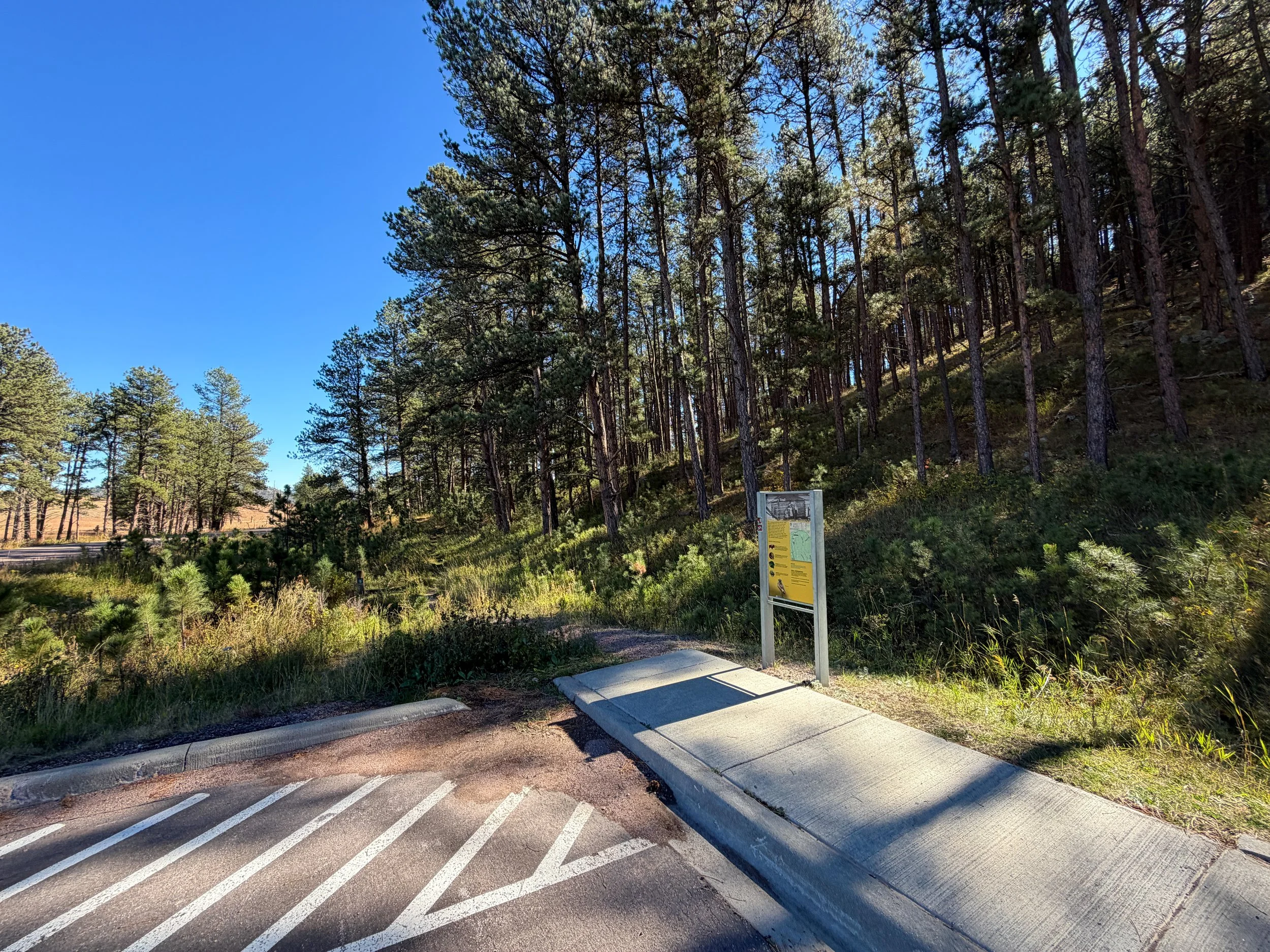 Sanctuary Trailhead Wind Cave National Park South Dakota