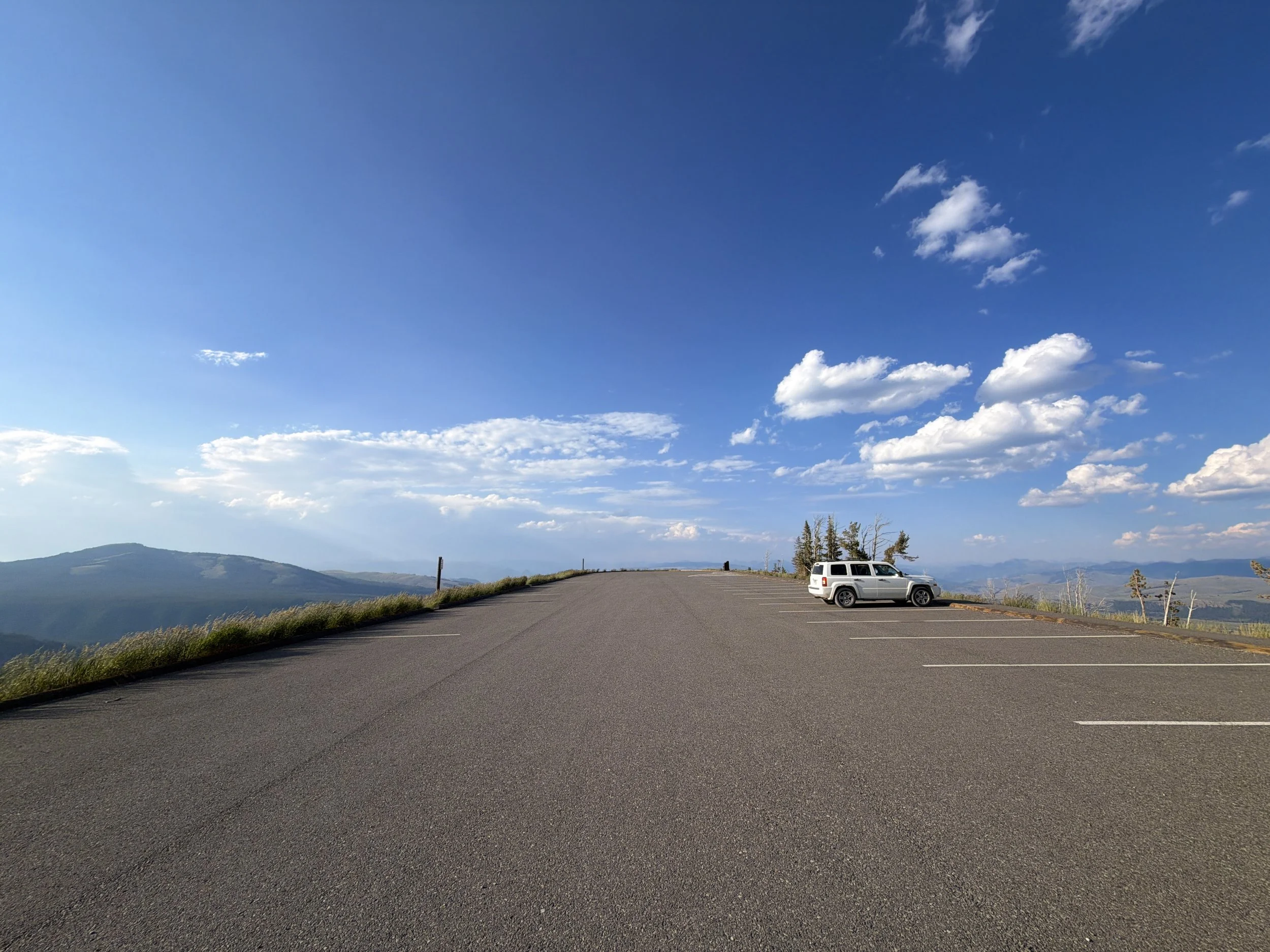 North Mt. Washburn Trailhead Parking Yellowstone National Park Wyoming