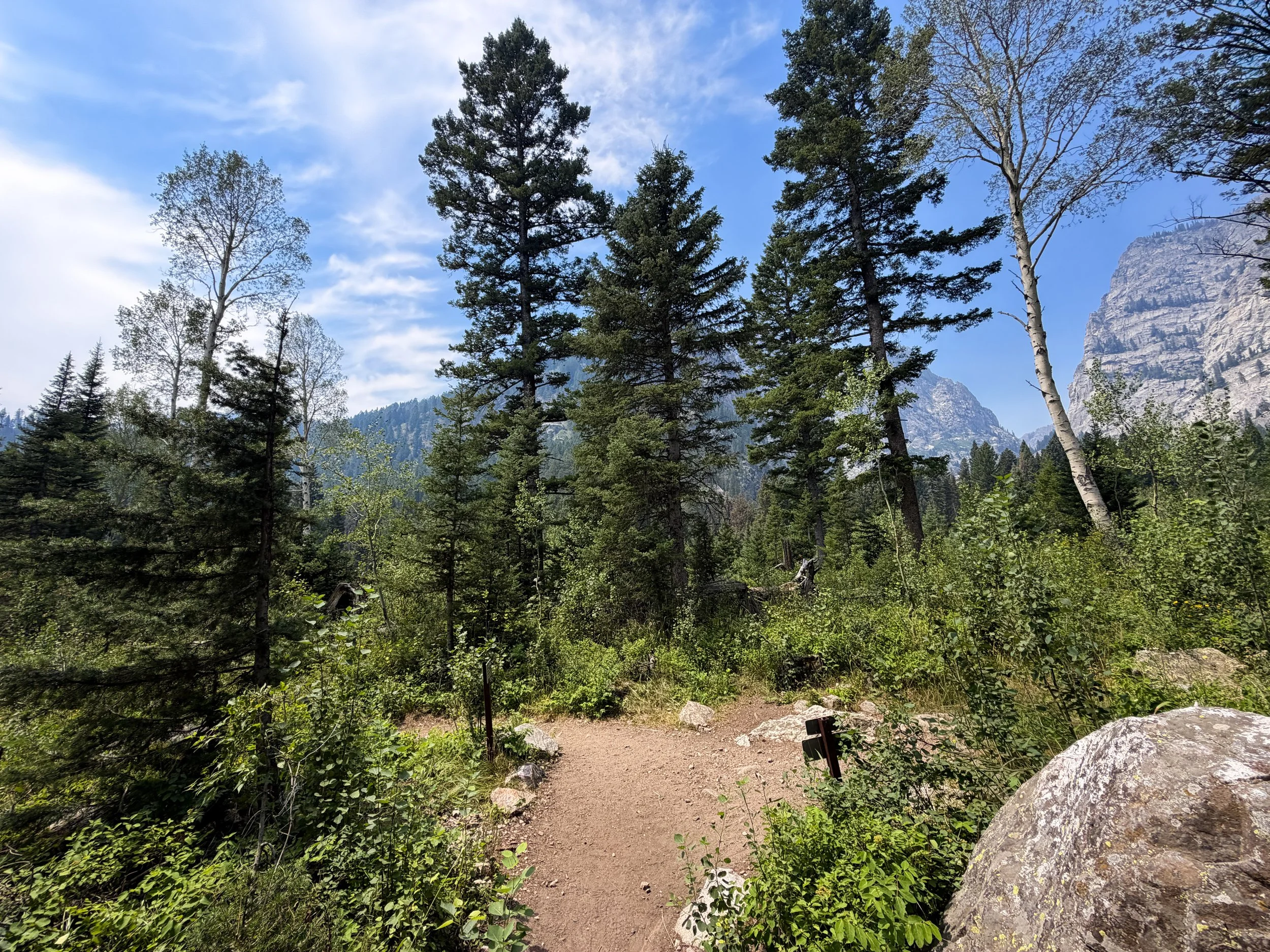 Phelps Lake Loop Trail Grand Teton National Park Wyoming