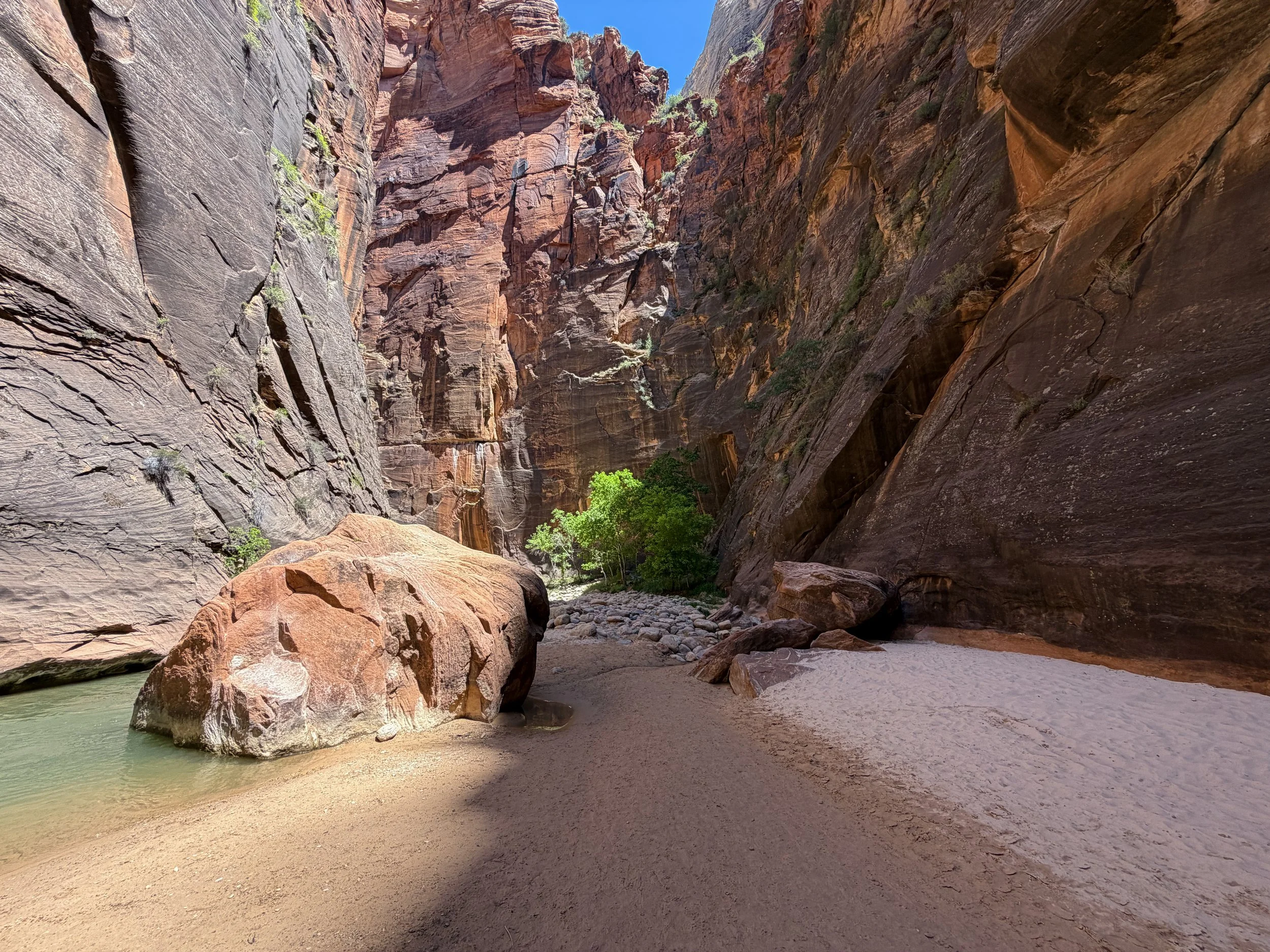 The Narrows Trail Zion National Park Utah