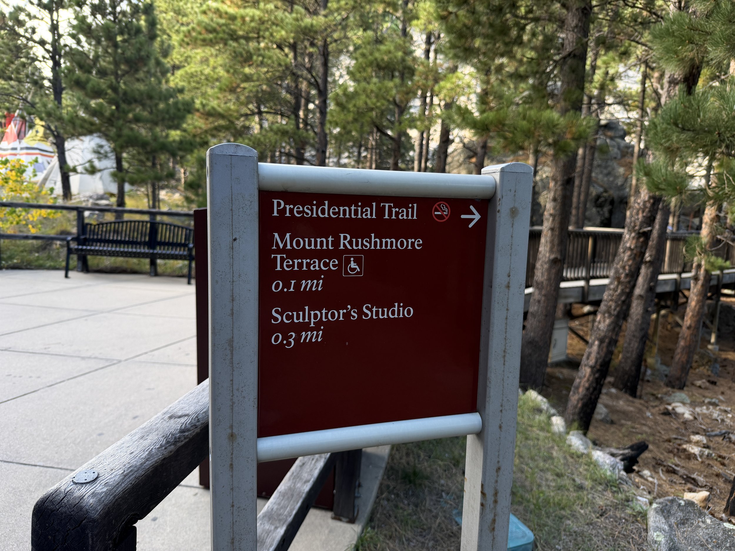 Presidential Trail Mount Rushmore National Memorial Black Hills South Dakota