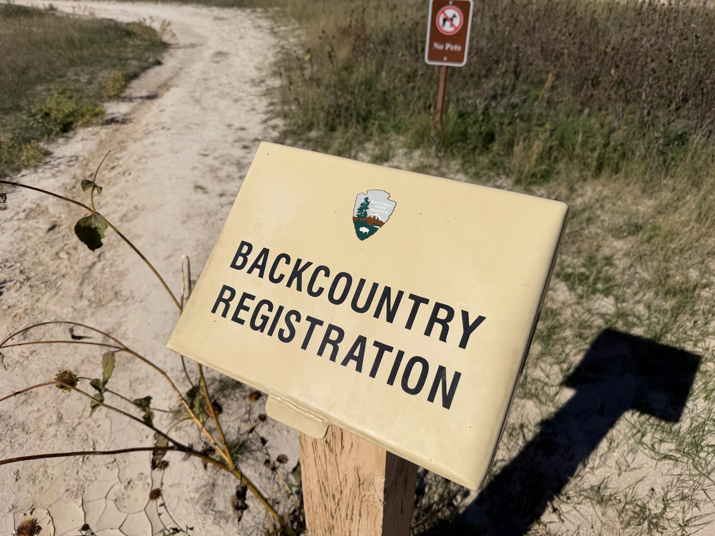 Castle Trailhead Badlands National Park South Dakota