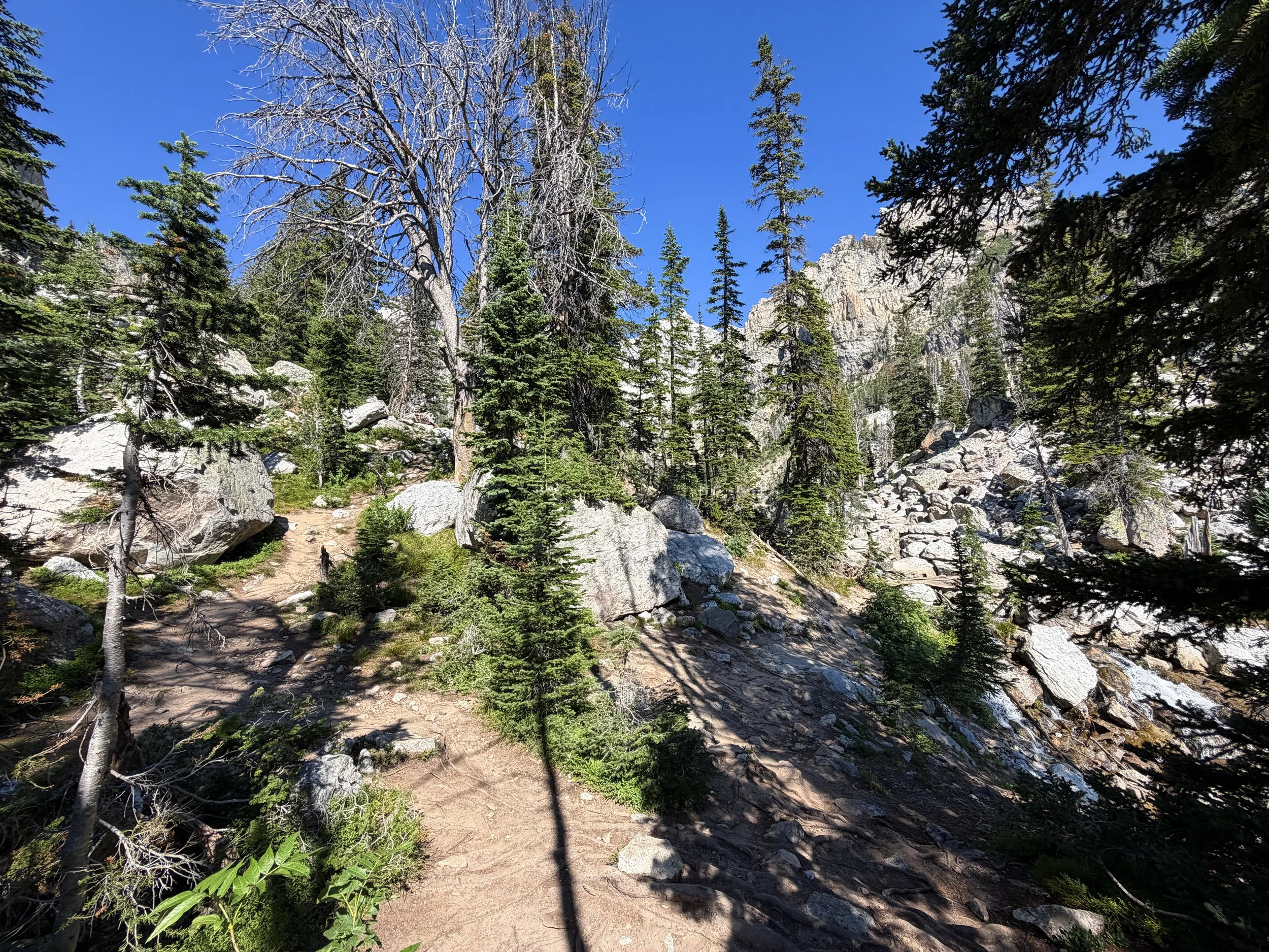 Delta Lake Trail Grand Teton National Park Wyoming