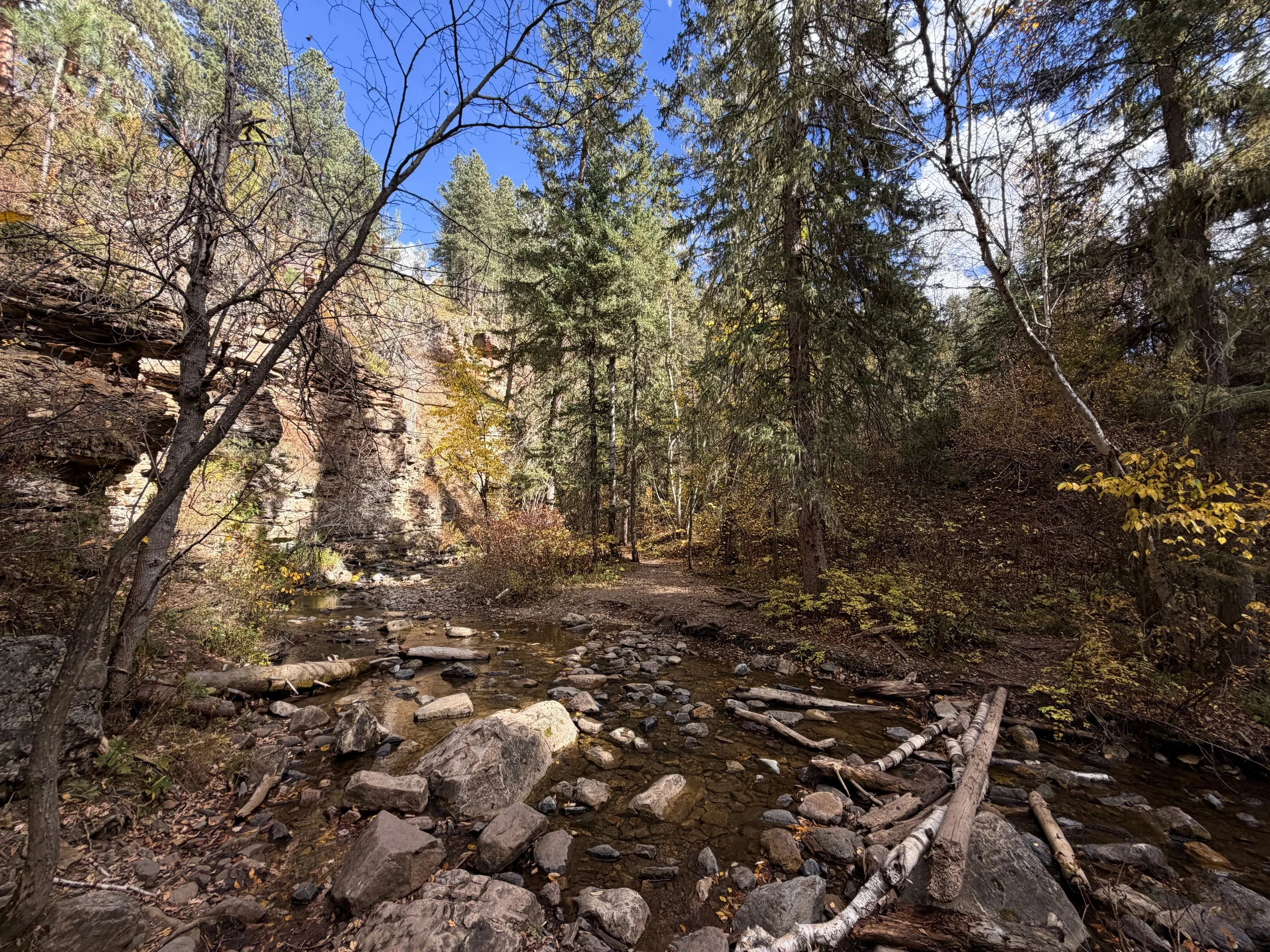 Devils Bathtub Trail Spearfish Canyon Black Hills South Dakota