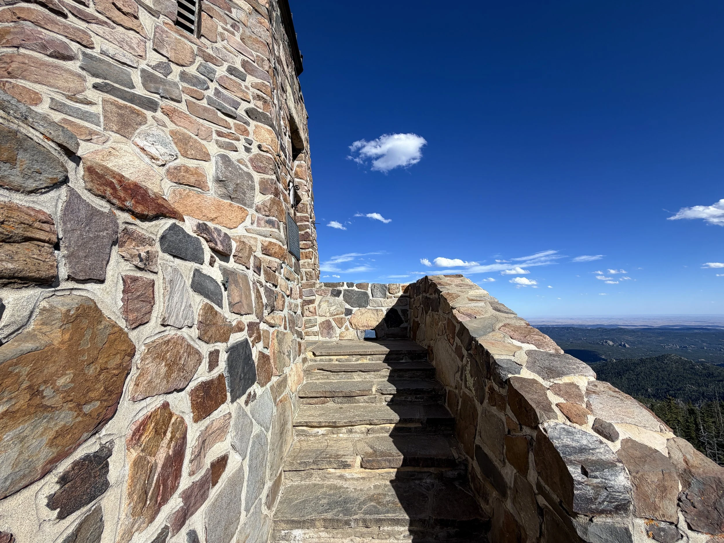 Black Elk Peak Harney Peak Lookout Black Hills South Dakota