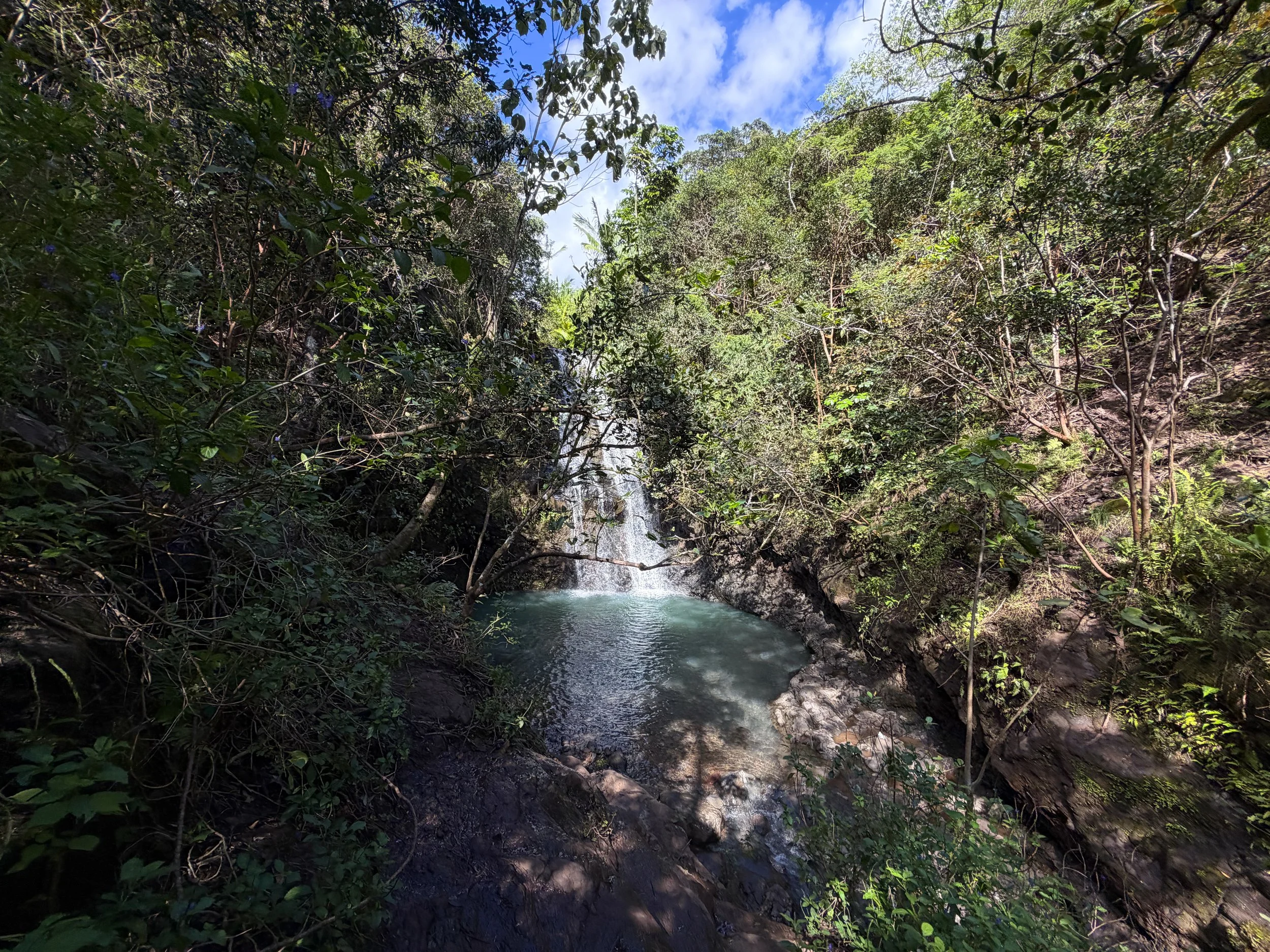 Upper Waimano Falls Oahu Hawaii