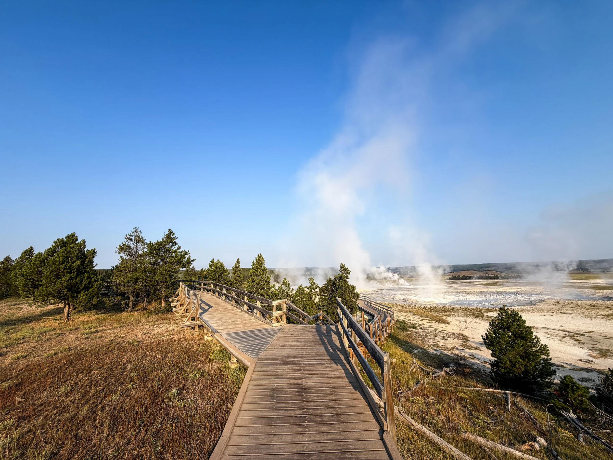 Fountain Paint Pots Trail Yellowstone National Park Wyoming
