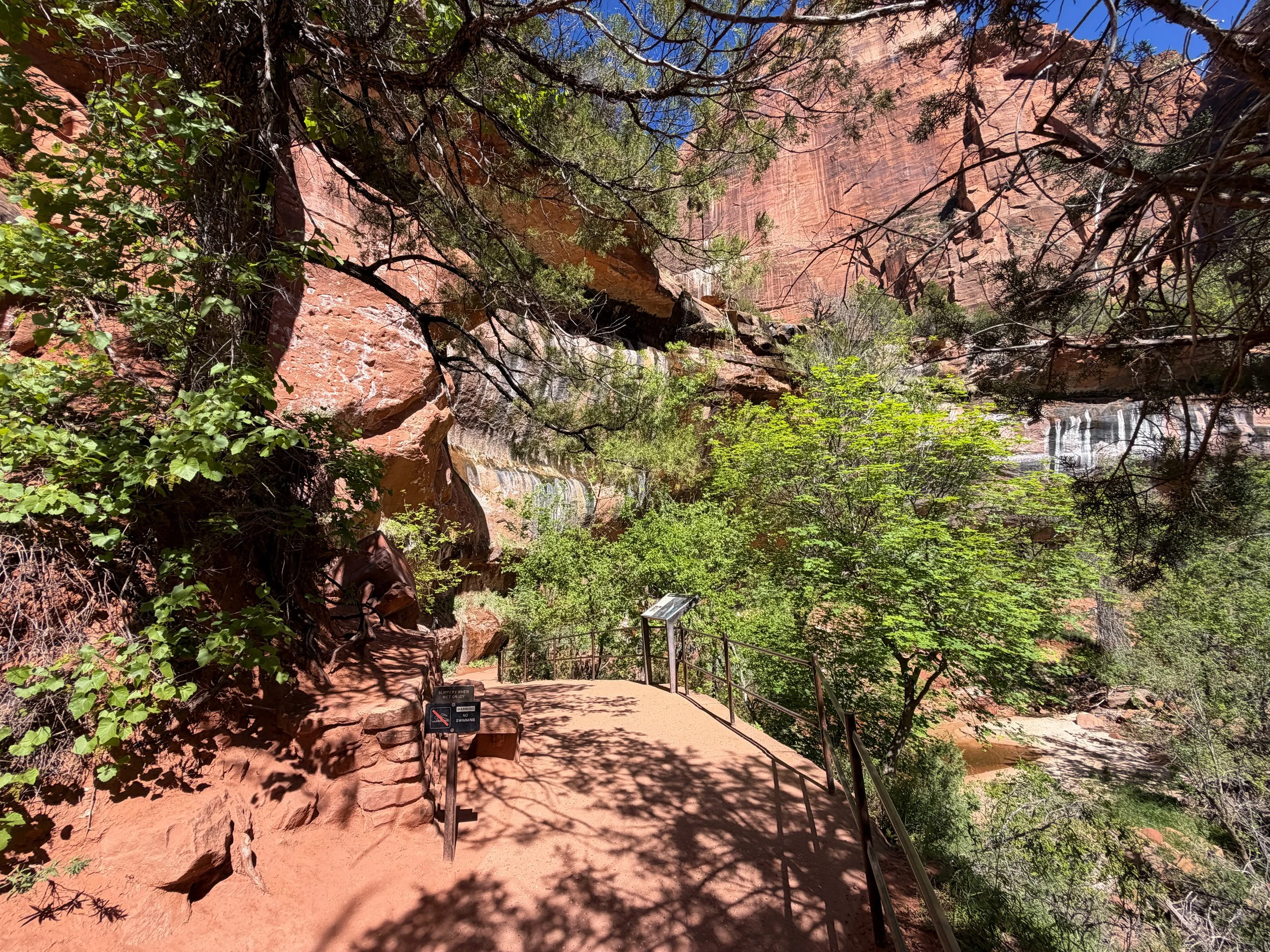 Lower Emerald Pools Hike Zion National Park Utah