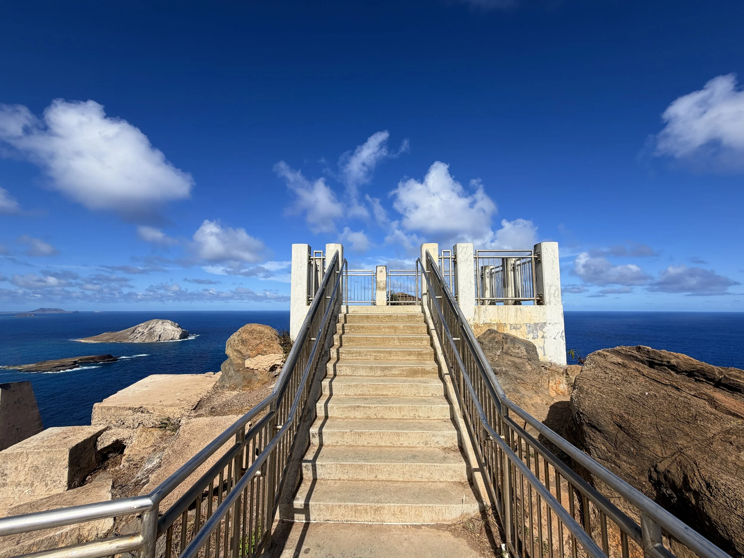 Makapuu Point Lighthouse Lookout Oahu Hawaii