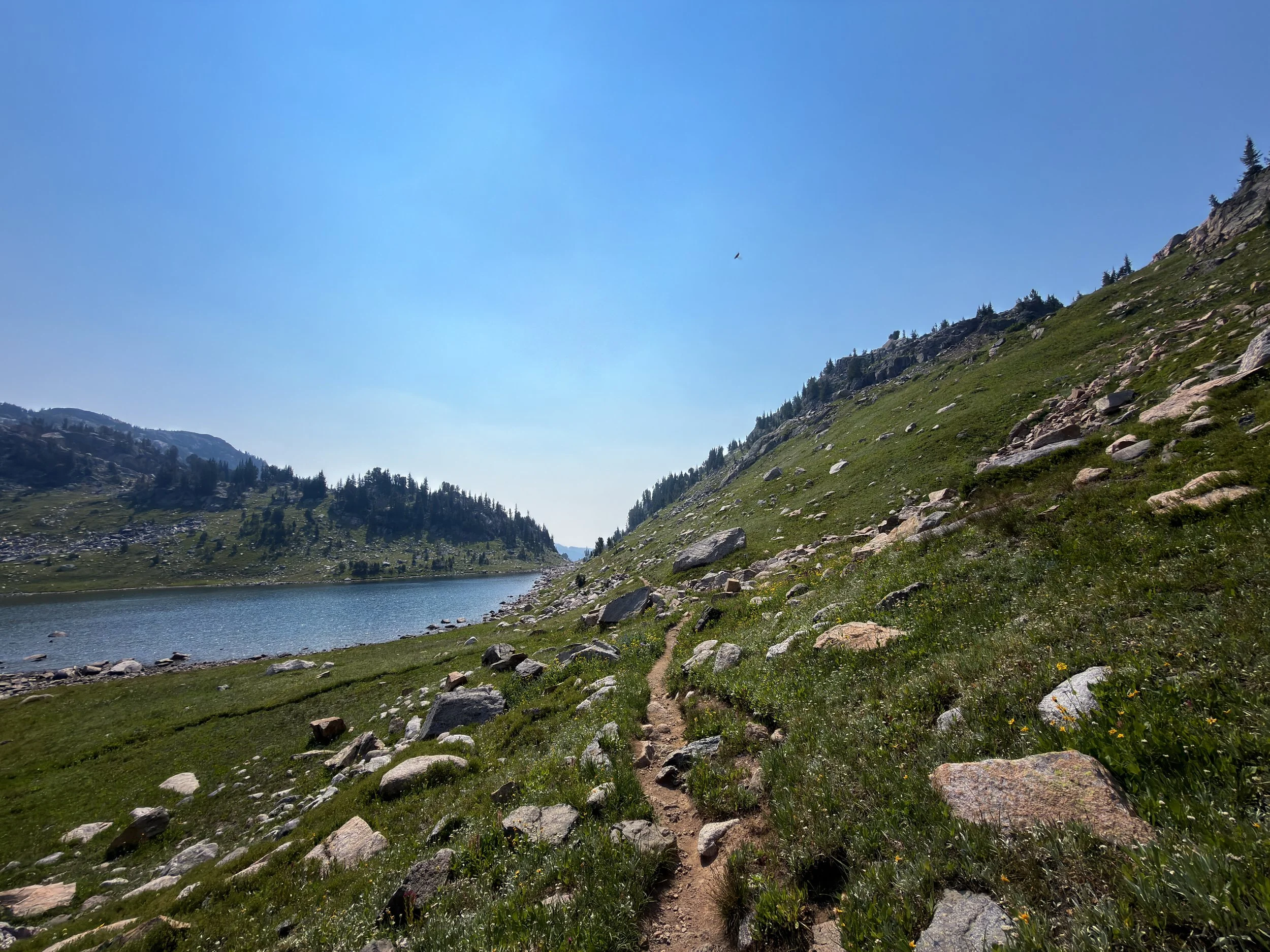 Skull Lake Russel Creek Trail The Beaten Path Beartooth Mountains Montana