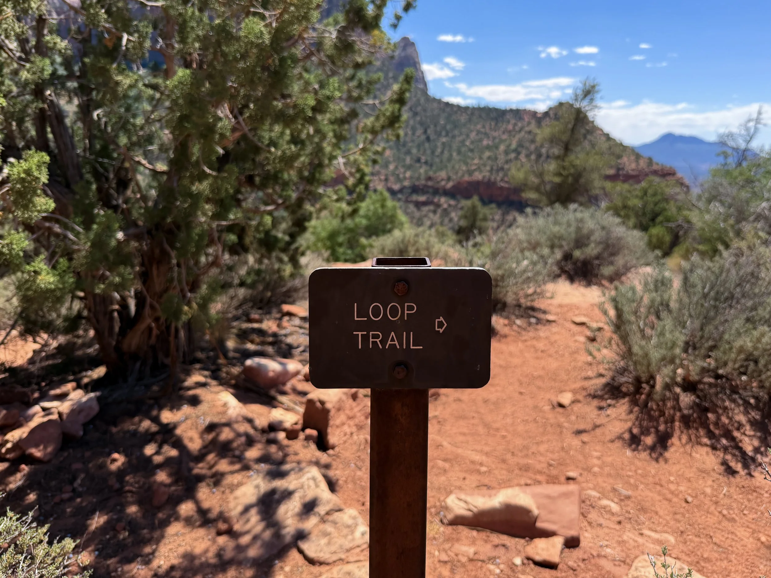 Watchman Loop Trail Zion National Park Utah