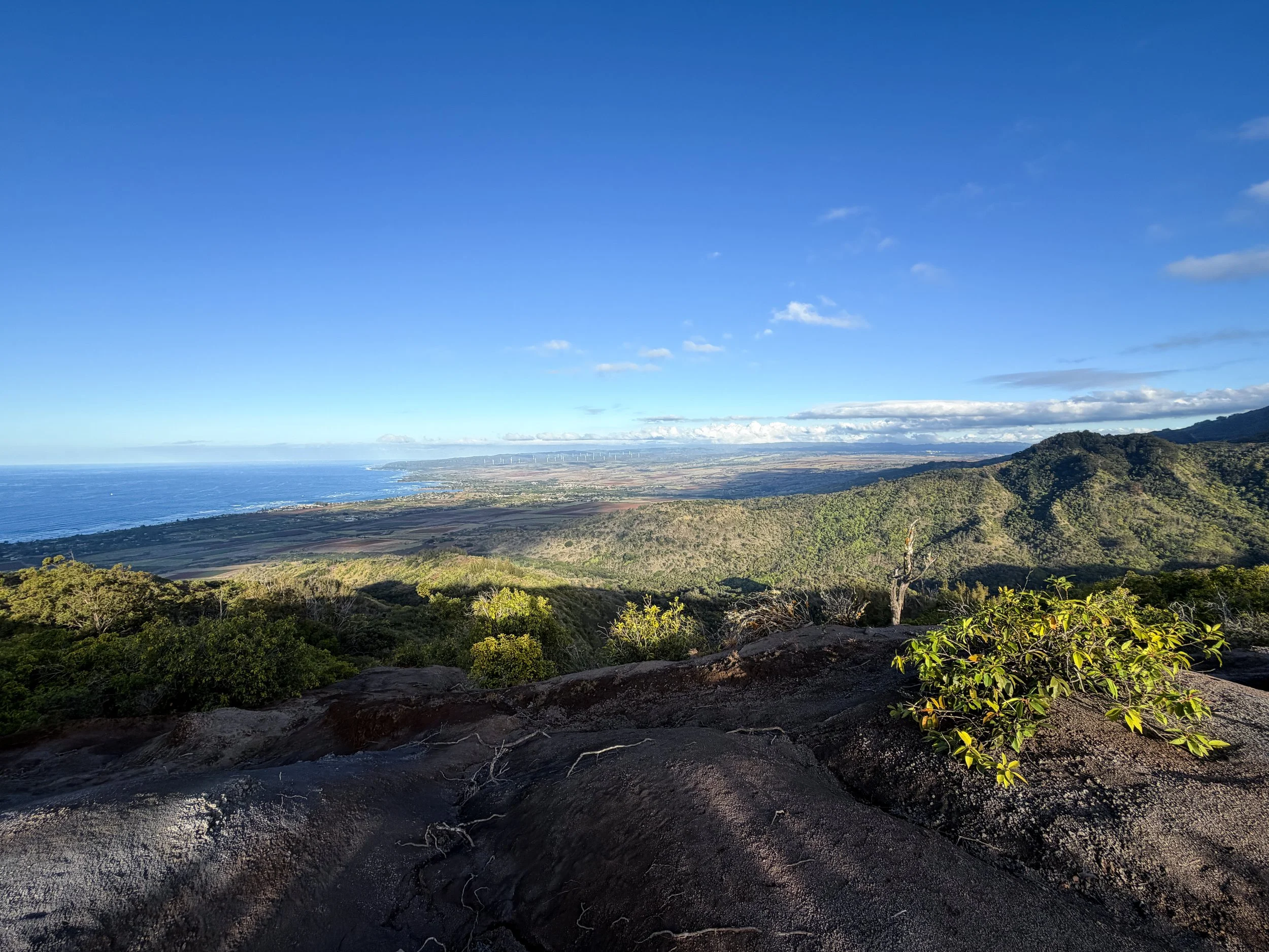 Mokuleia Trail Overlook Oahu Hawaii