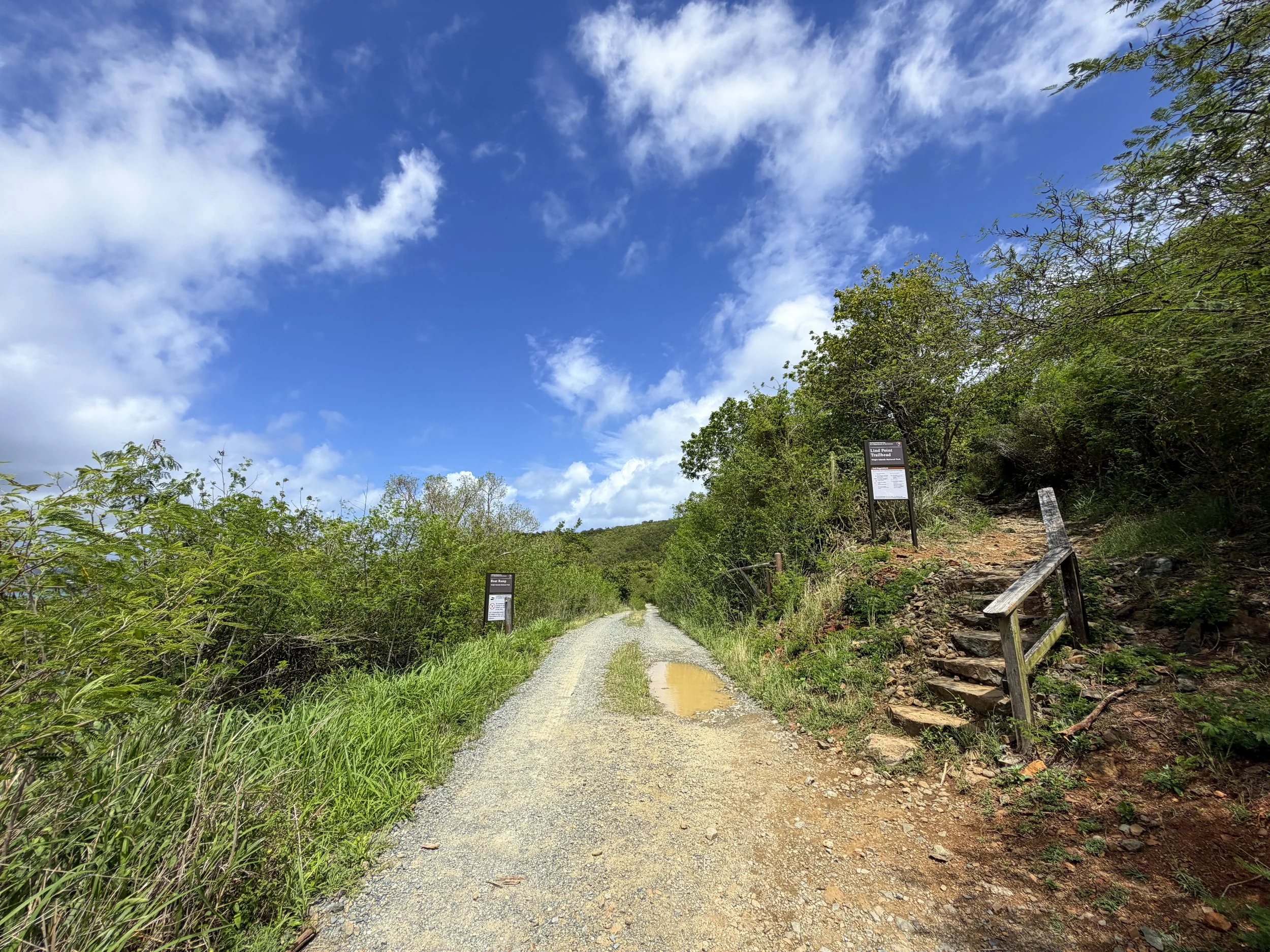 Lind Point Trailhead Virgin Islands National Park