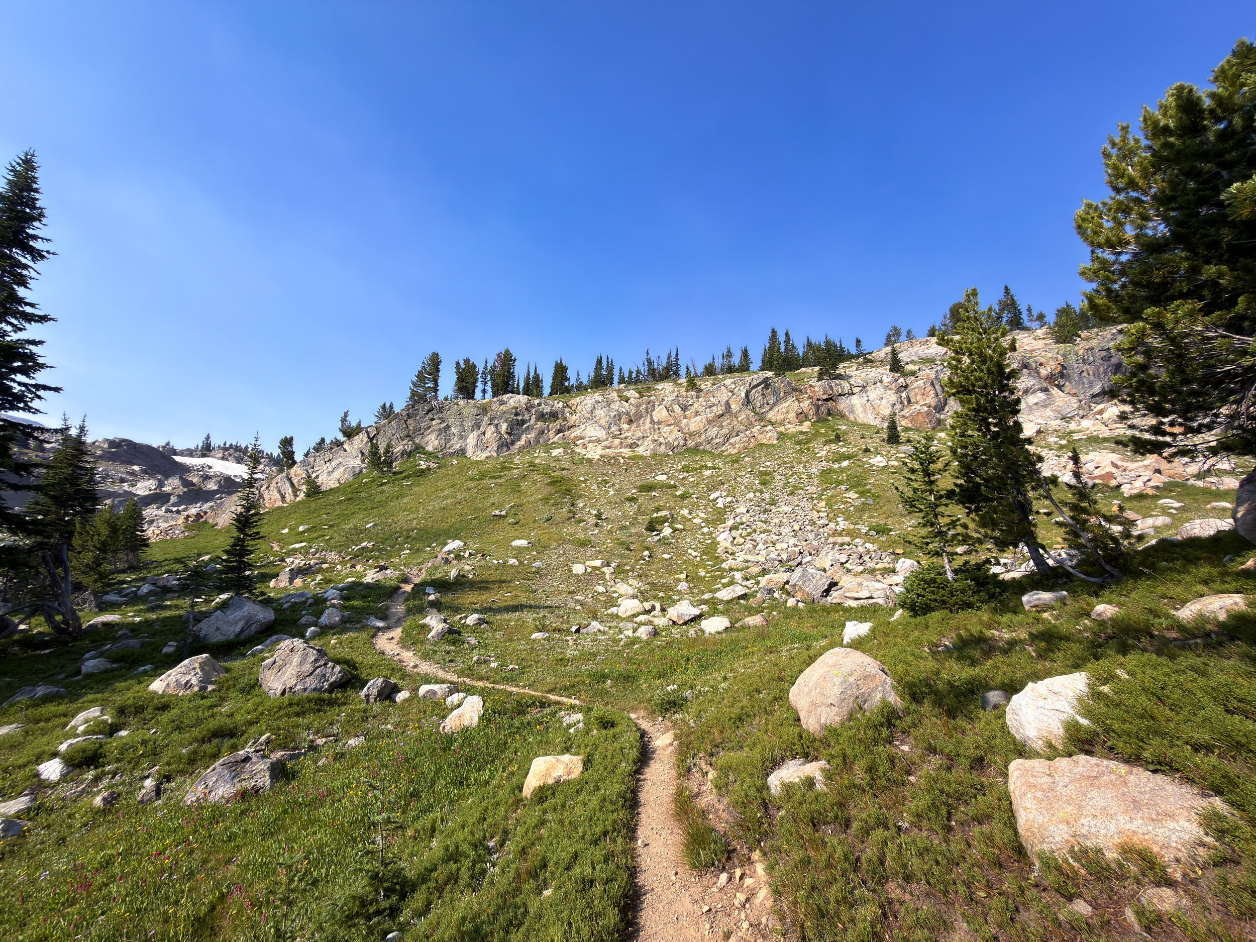 Beaten Path Hike Beartooth Mountains Montana