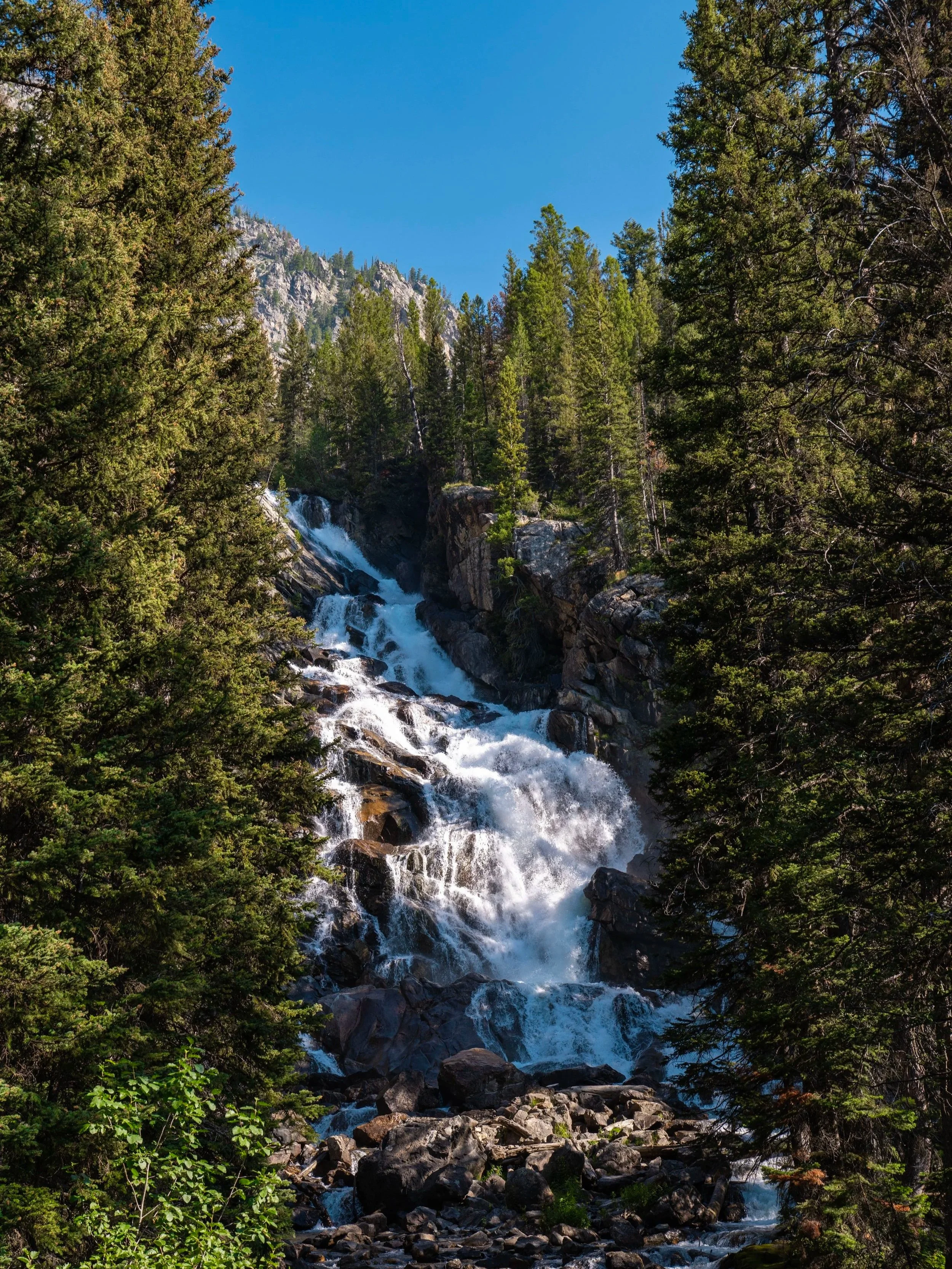 Hidden Falls Grand Teton National Park Wyoming