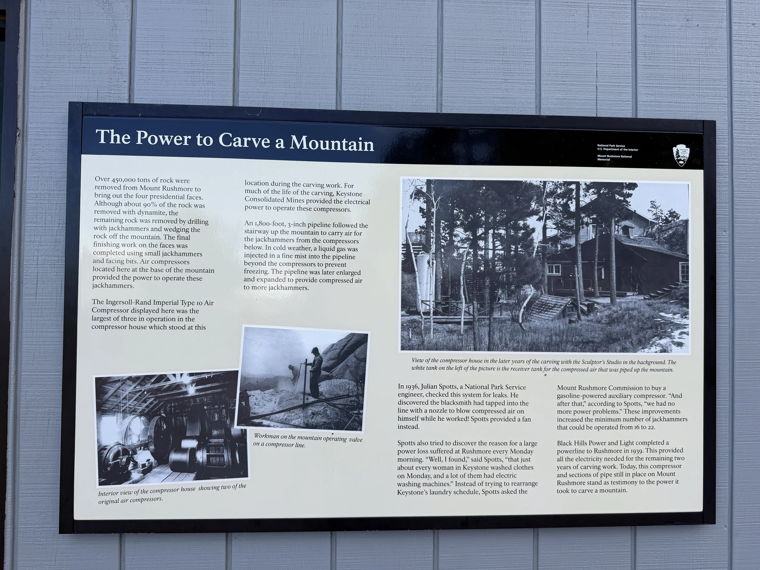 Presidential Trail Mount Rushmore National Memorial Black Hills South Dakota