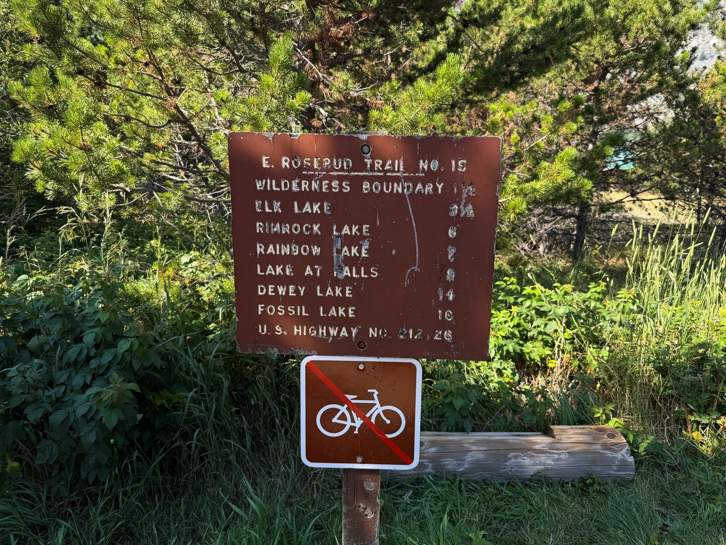 East Rosebud Trailhead Beartooth Mountains Montana