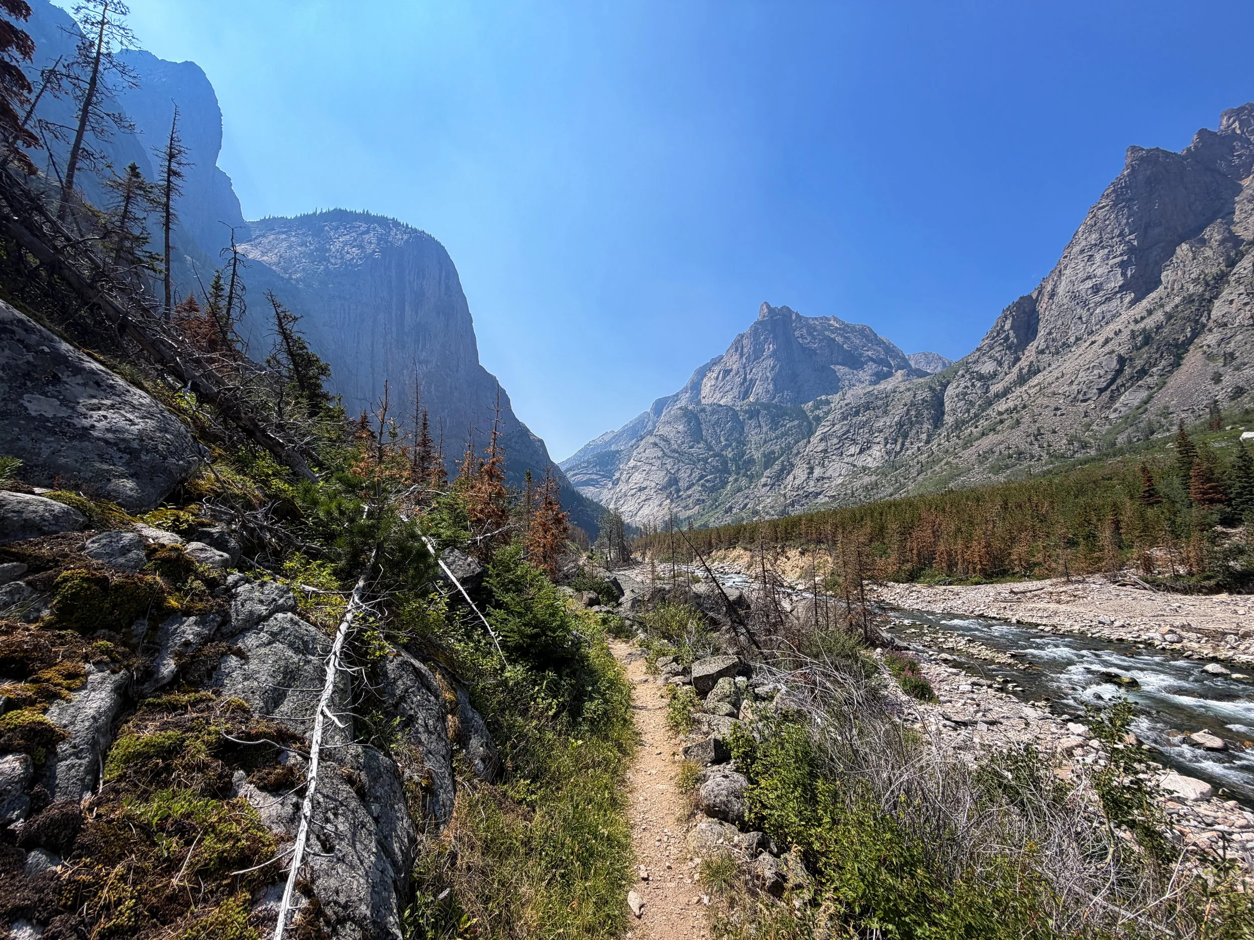 East Rosebud Trail Beaten Path Beartooth Mountains Montana