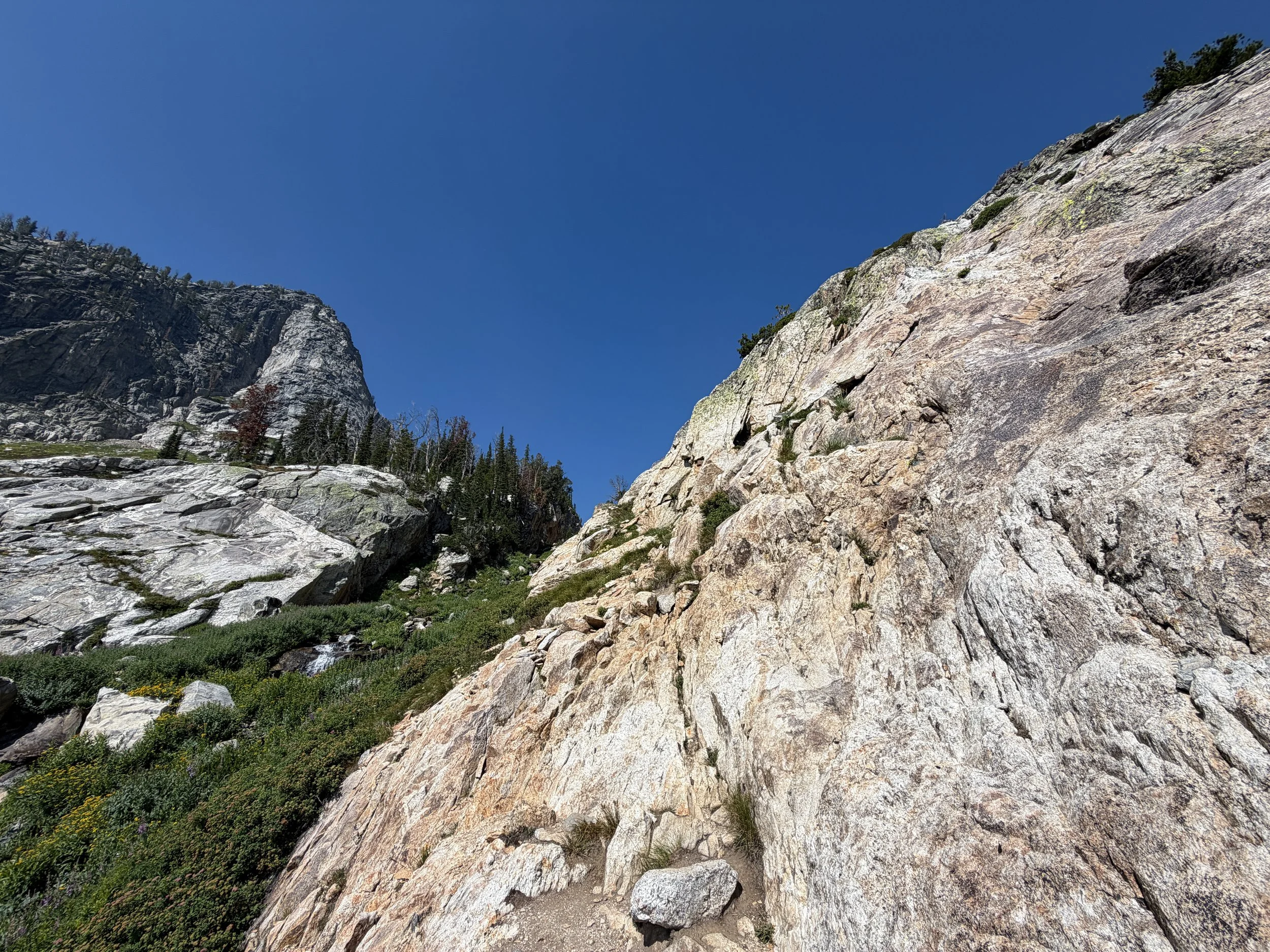 Lake of the Crags Trail Grand Teton National Park Wyoming