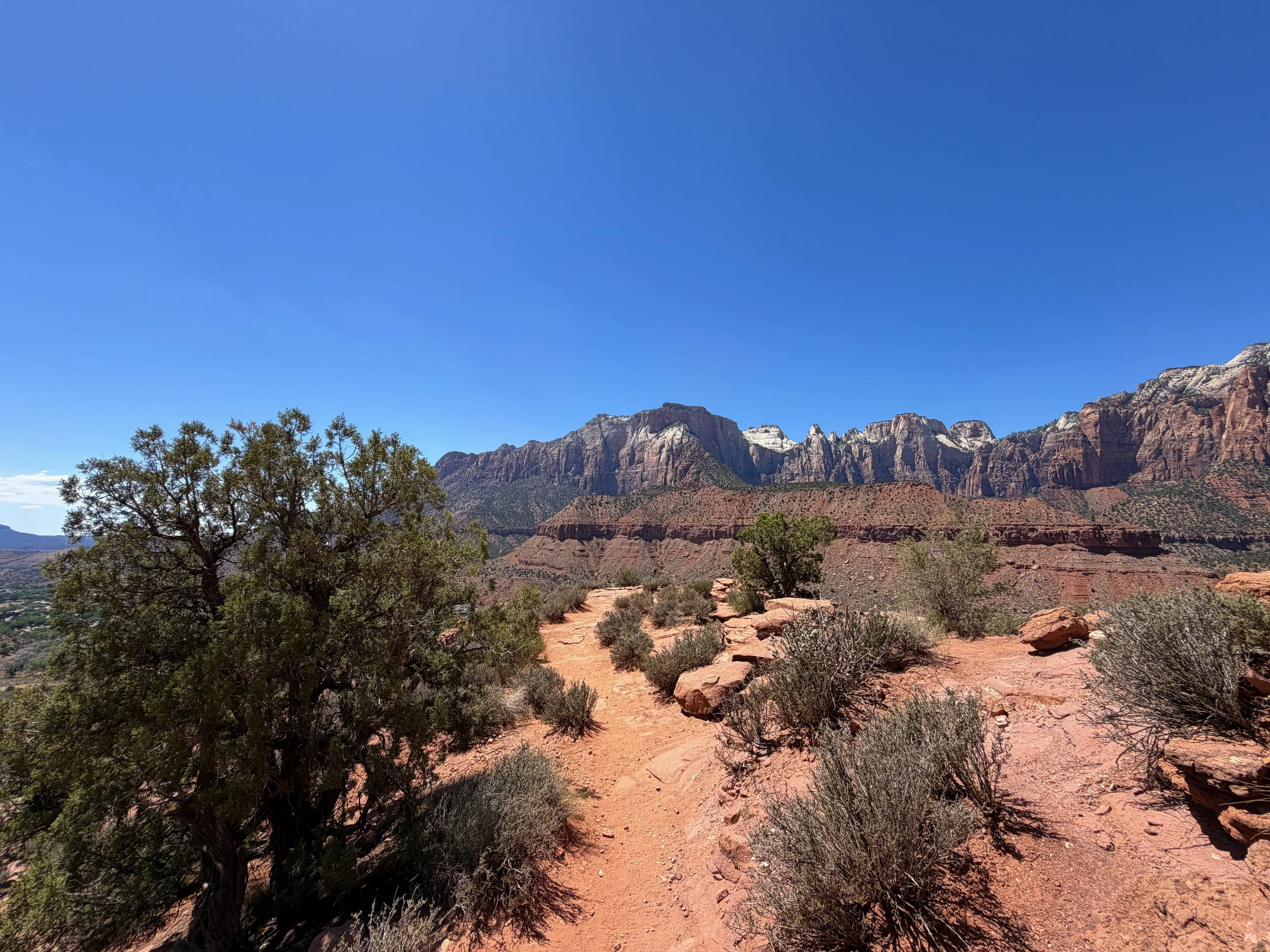 Watchman Overlook Trail Zion National Park Utah
