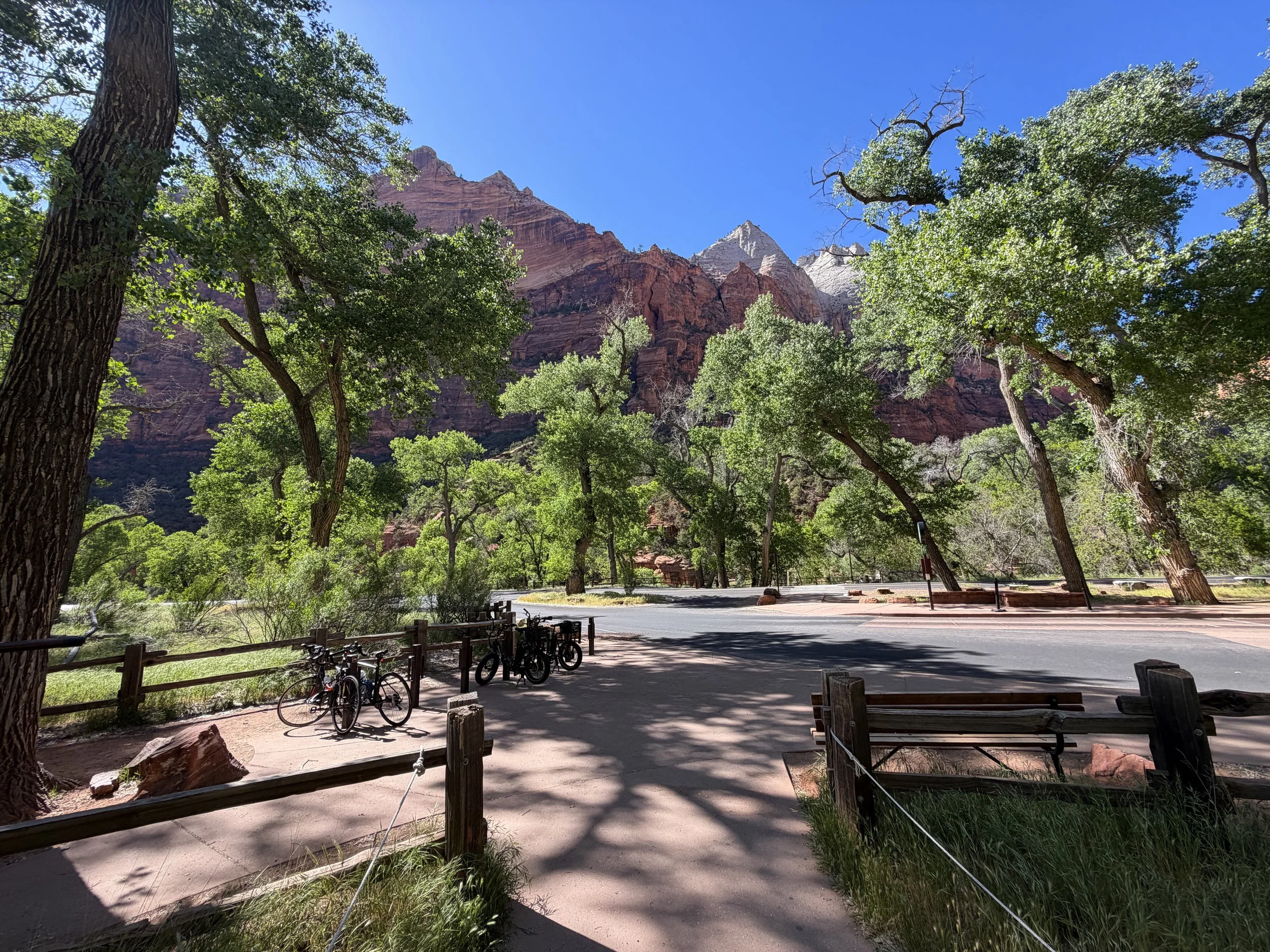 Grotto Trailhead Zion National Park Utah