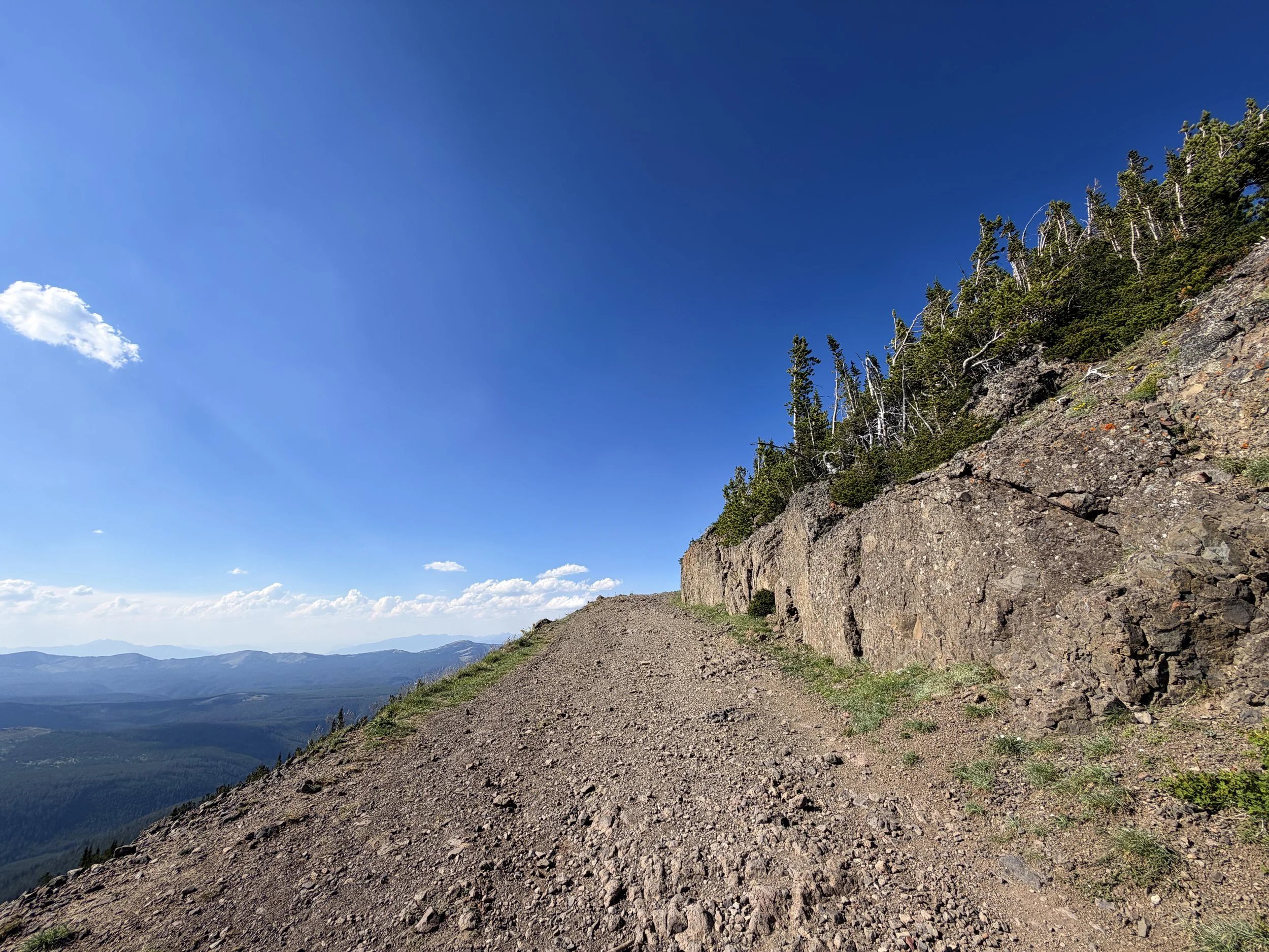 South Mount Washburn Trail via Dunraven Pass Yellowstone National Park Wyoming