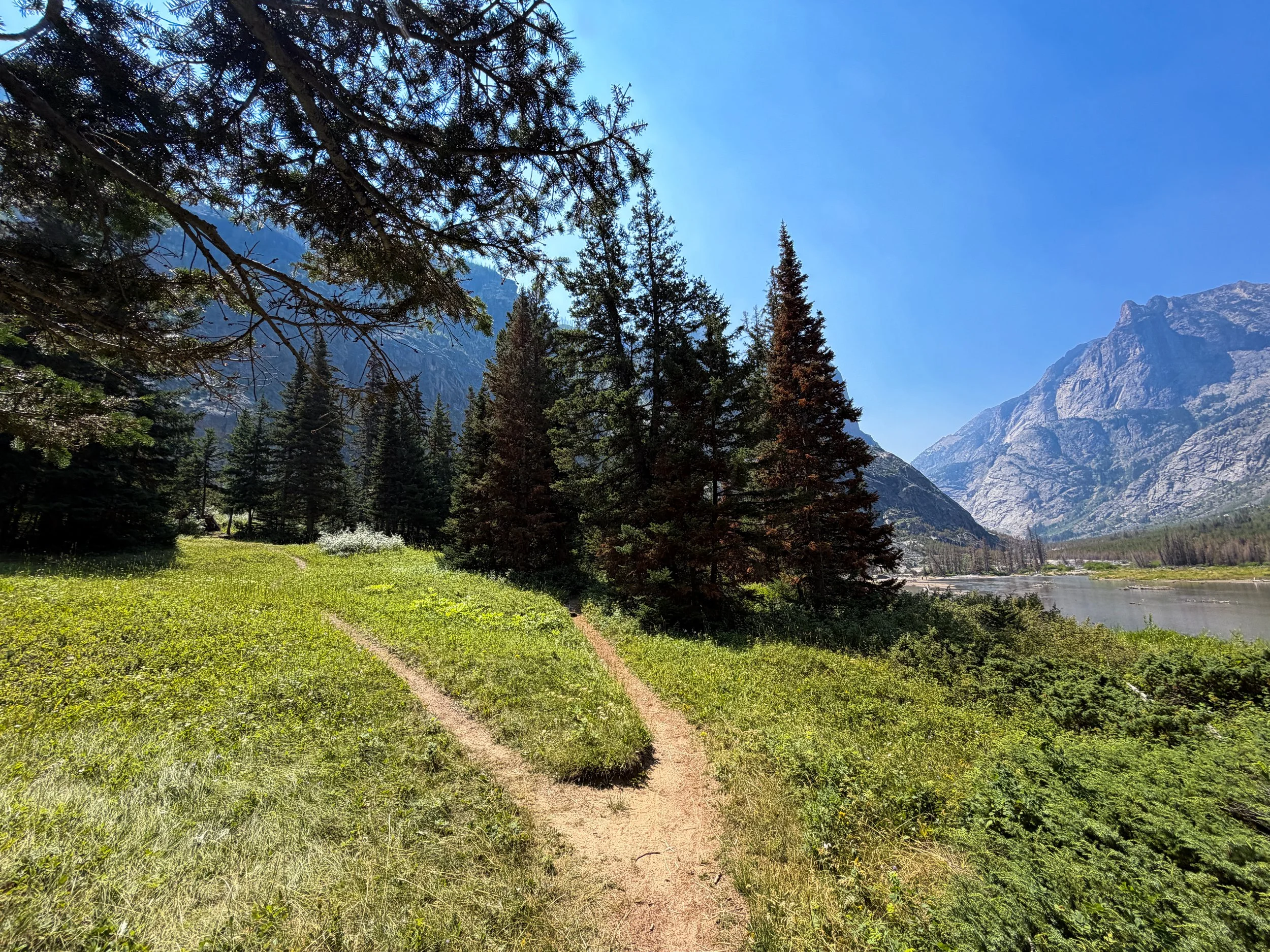 East Rosebud Trail Beaten Path Beartooth Mountains Montana