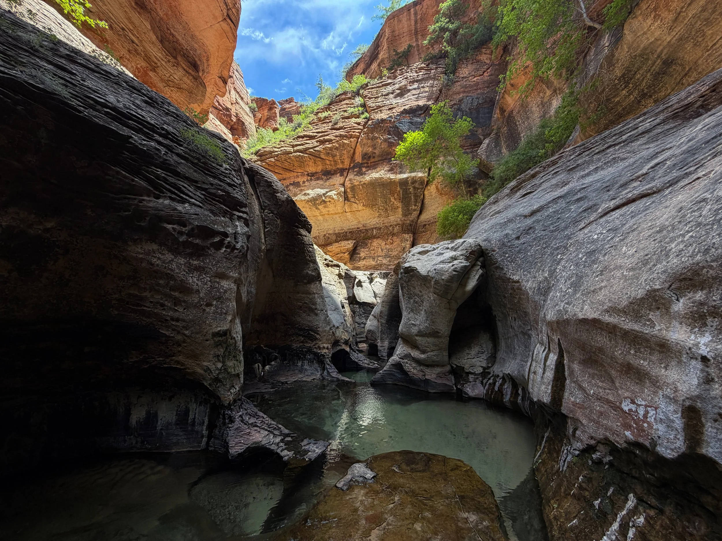 Subway Top–Down Route Zion National Park Utah