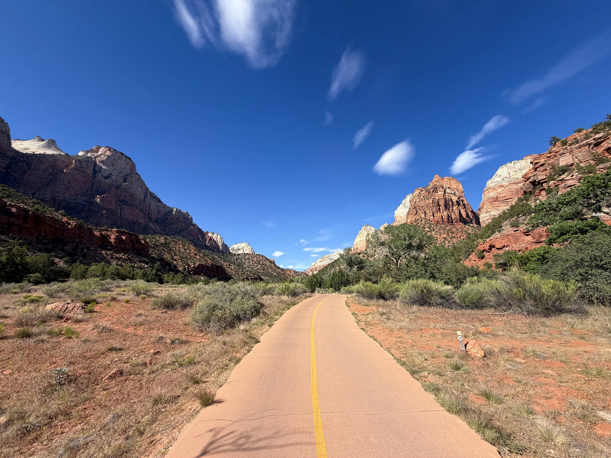 Parus Bike Trail Zion National Park Utah