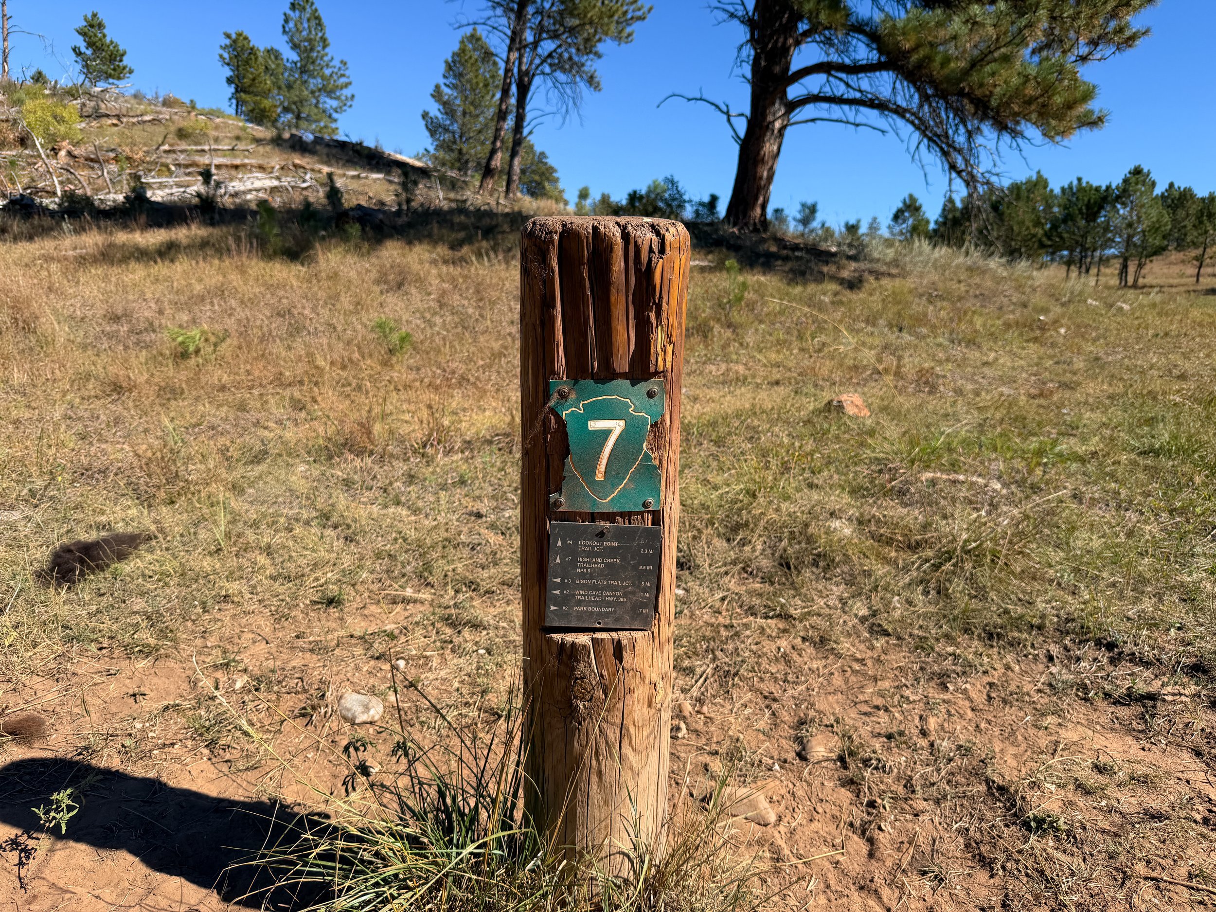 Wind Cave Canyon Trail Wind Cave National Park South Dakota