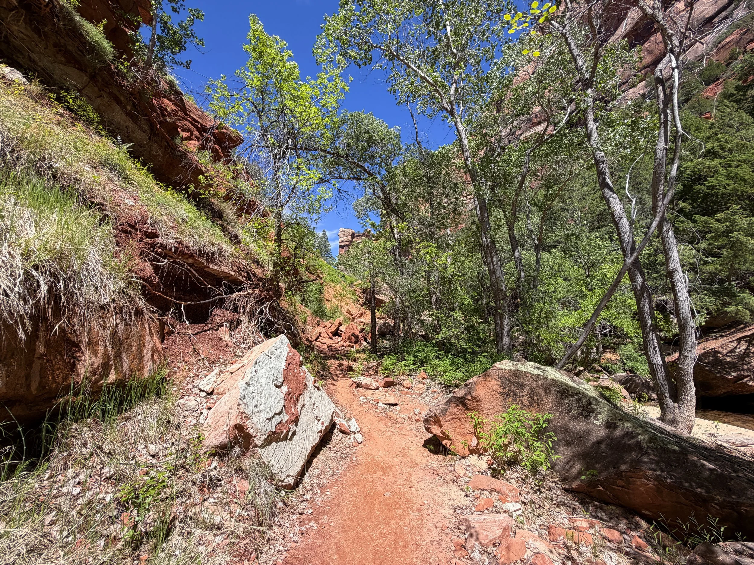 Subway Trail Zion National Park Utah