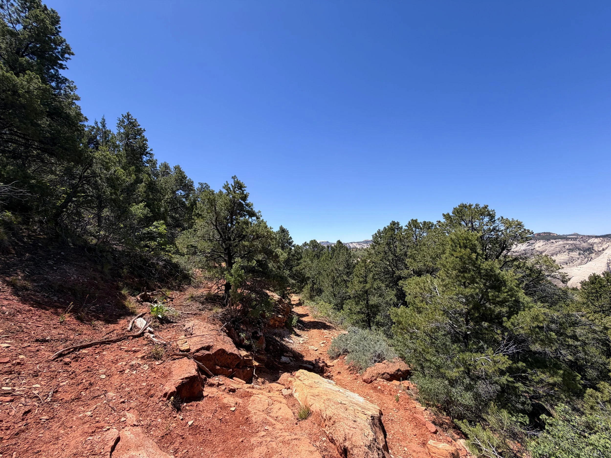 Cable Mountain Trail Zion National Park Utah